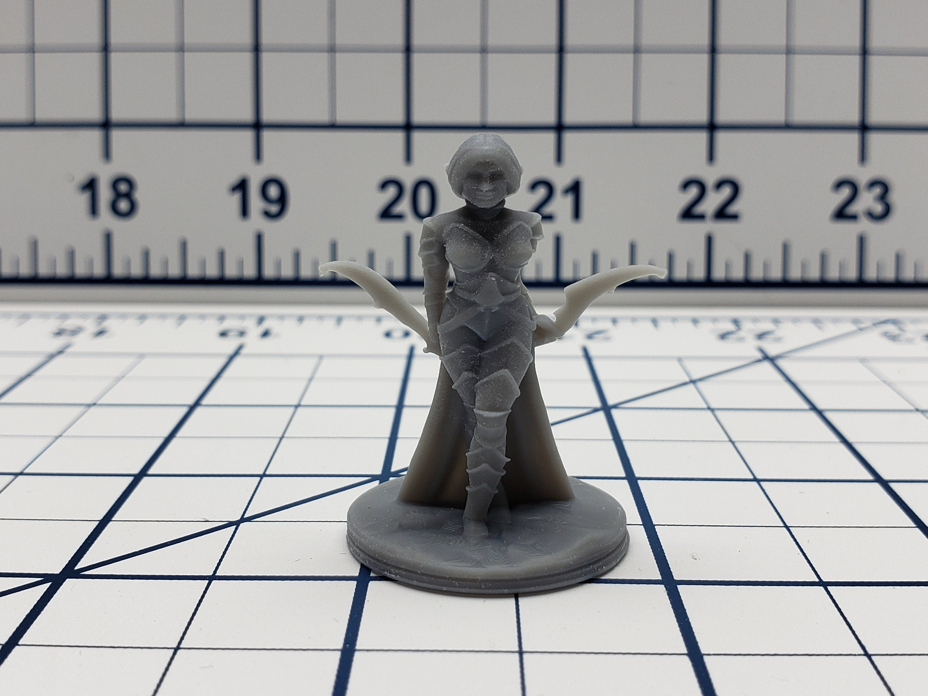 Skyless Realms - Dark Elves - DND - Pathfinder - Dungeons & Dragons - RPG - Tabletop - EC3D - Miniature - Mini - 28 mm - 1"