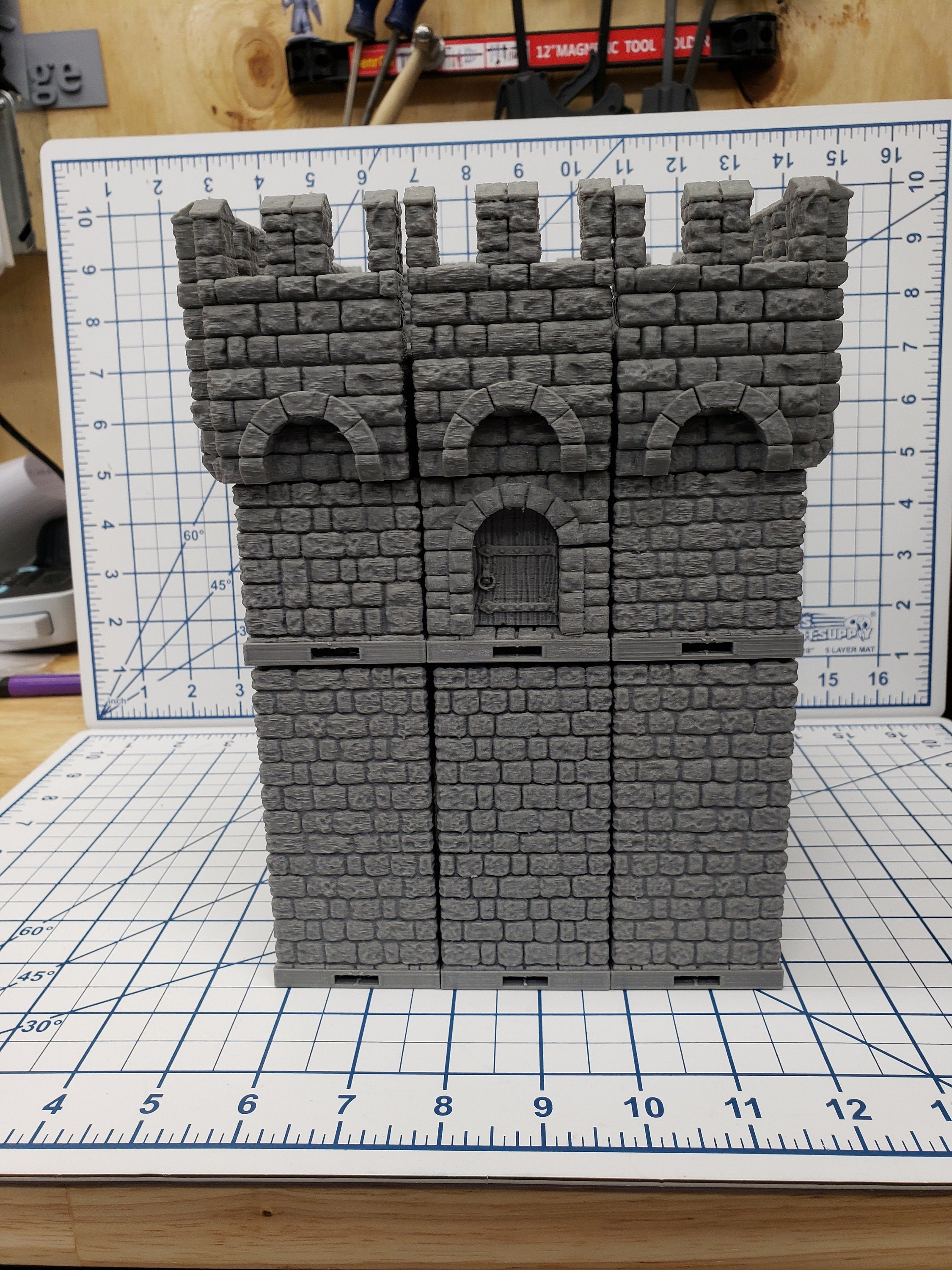 Castle Gatehouse - DragonLock - DND - Pathfinder - RPG - Dungeon & Dragons - 28 mm / 1" - Fat Dragon Games