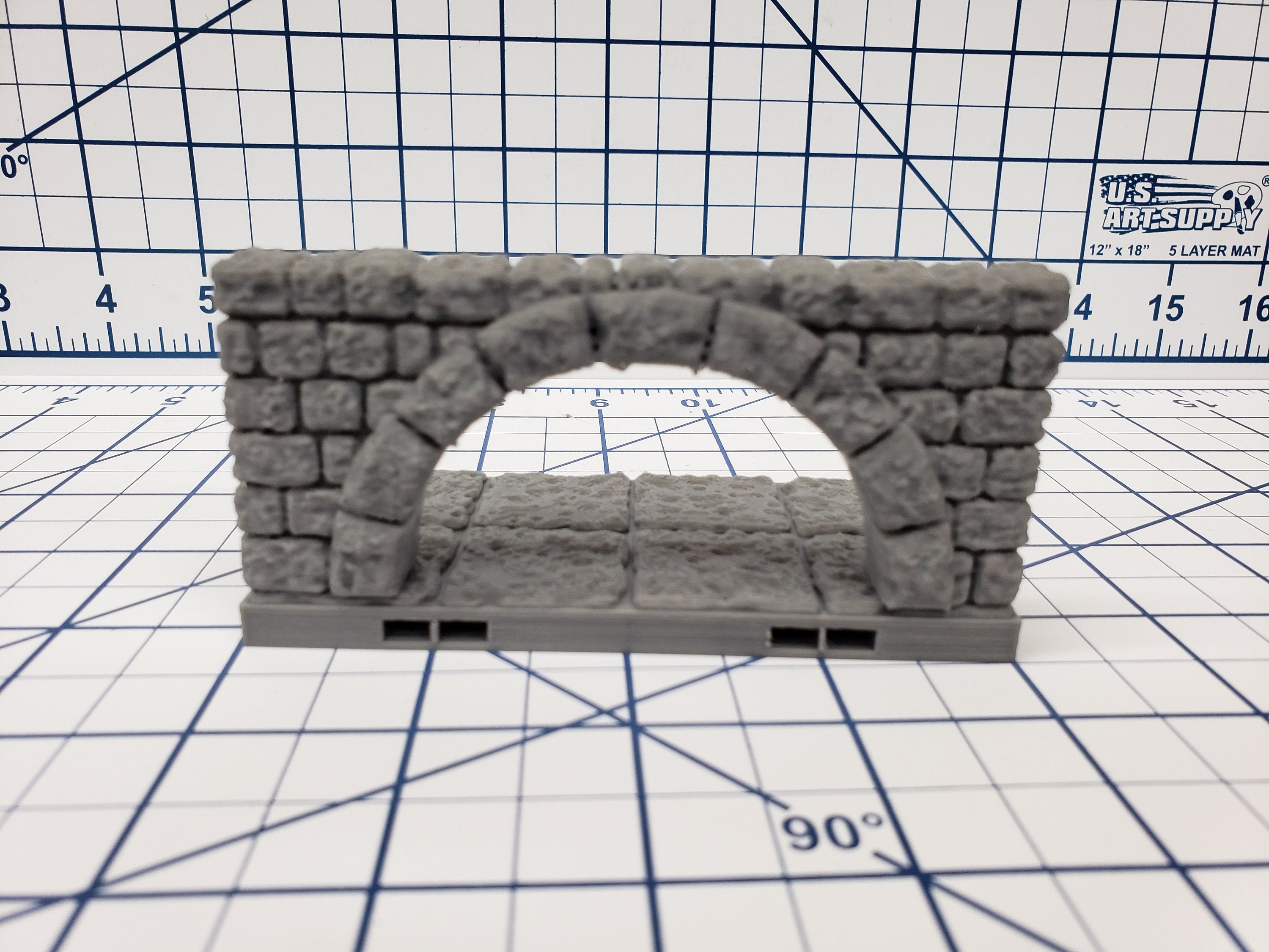 Dungeon Style - Special Walls 2 - DragonLock - DND - Pathfinder - RPG - Dungeon & Dragons - 28 mm / 1" - Terrain - Fat Dragon Games