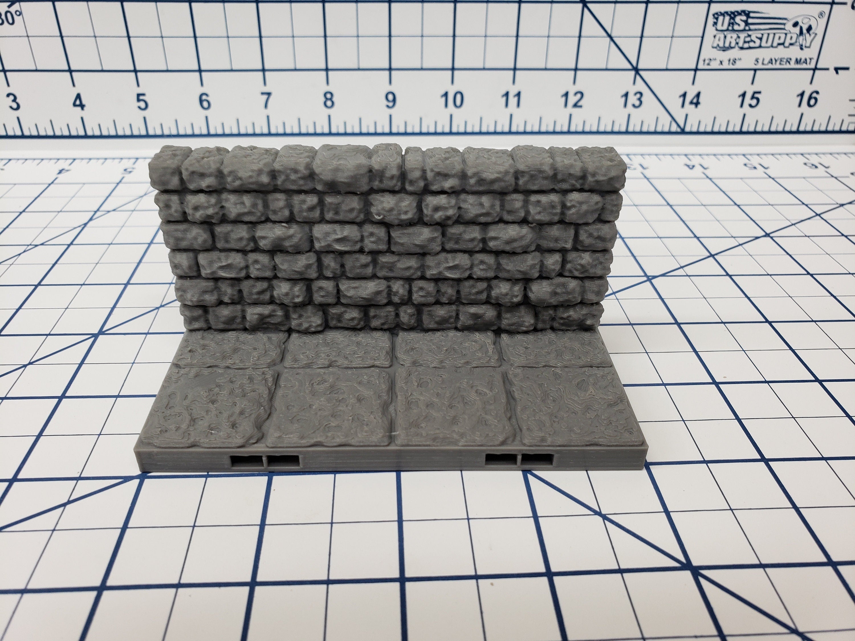Dungeon Style - Special Walls 2 - DragonLock - DND - Pathfinder - RPG - Dungeon & Dragons - 28 mm / 1" - Terrain - Fat Dragon Games