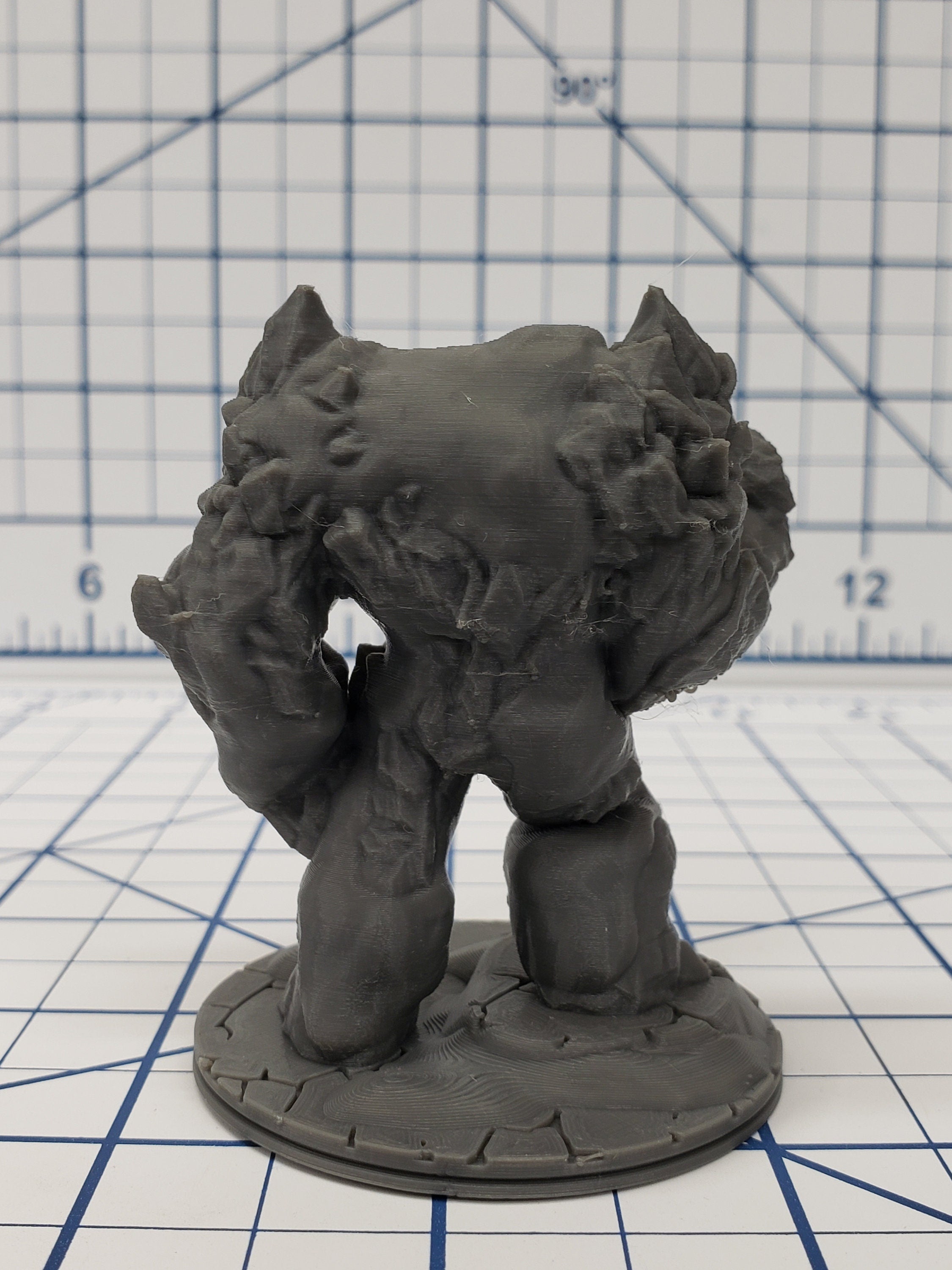 Wilds of Wintertide - Ice Elemental Mini - Hero's Hoard - DND - Pathfinder - Dungeons & Dragons - RPG - Tabletop - EC3D - Miniature - 28 mm