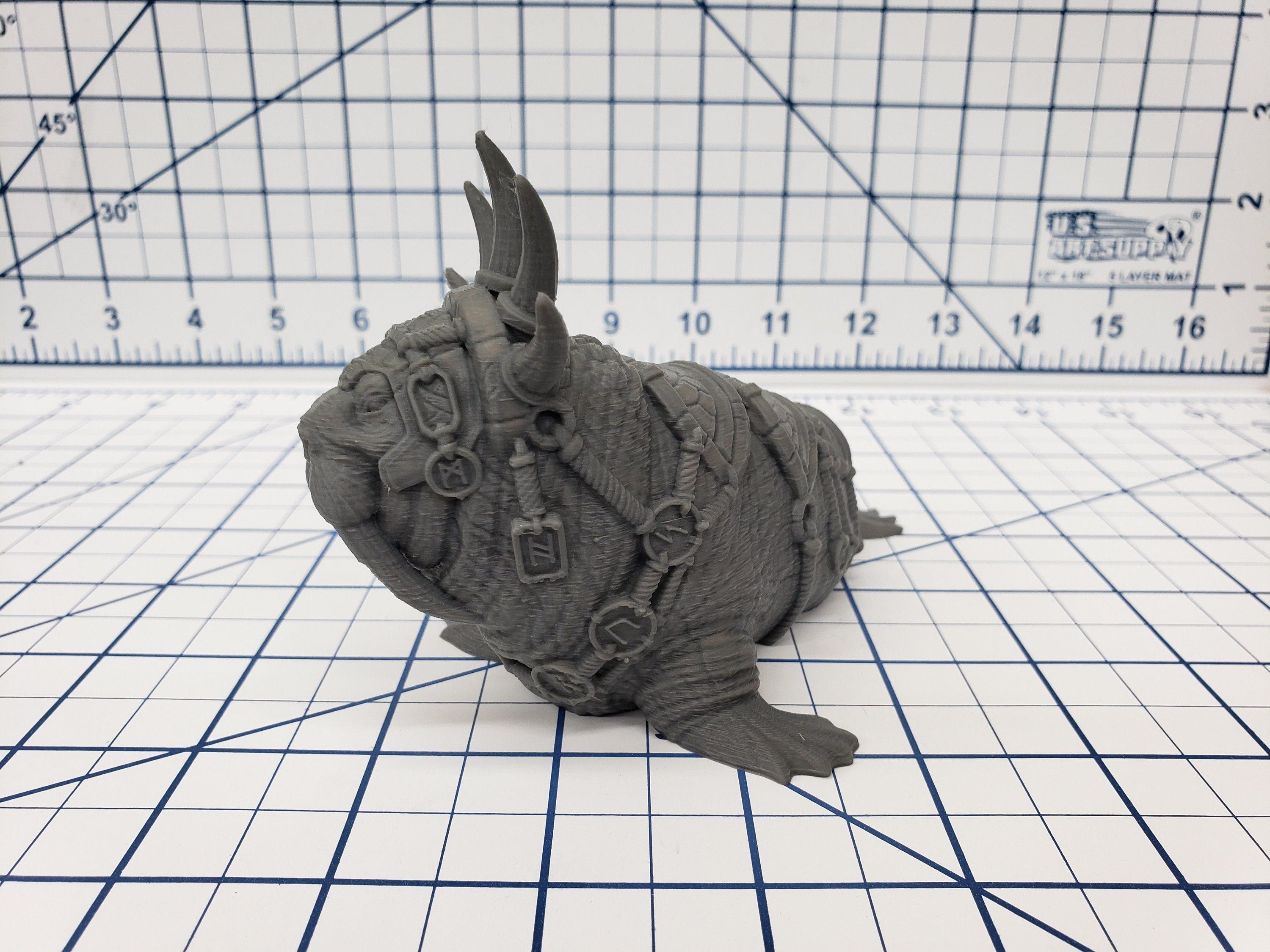 The Wilds of Wintertide - Walrus God Minis - Hero's Hoard - DND - Pathfinder - Dungeons & Dragons - RPG - Tabletop - EC3D - Miniature