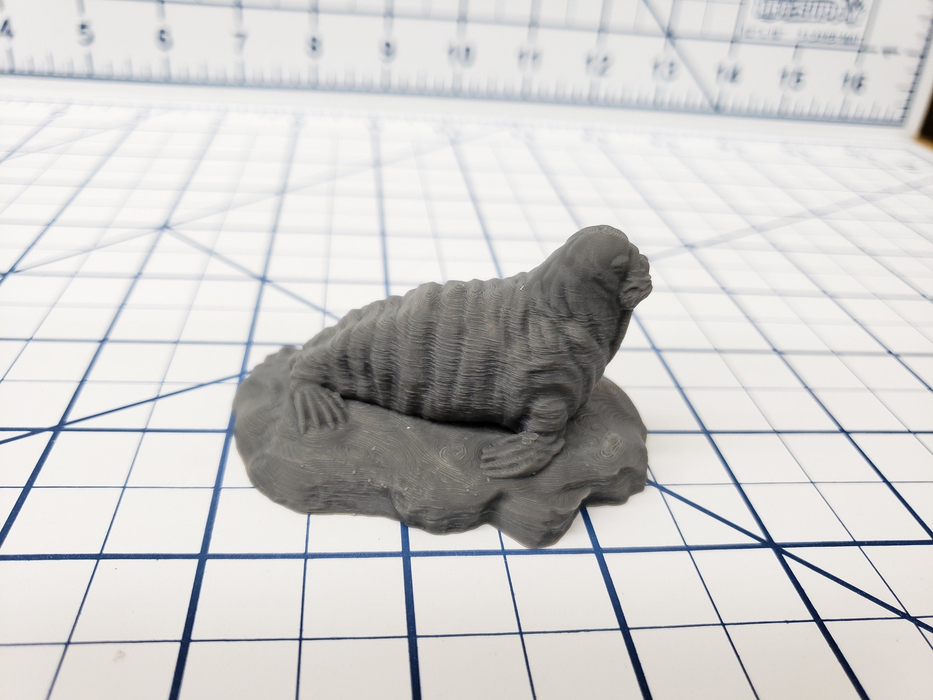 Wilds of Wintertide - Arctic Animals (Seals, Penguins, Walrus) Minis - DND - Pathfinder - Dungeons & Dragons - RPG - Tabletop - EC3D