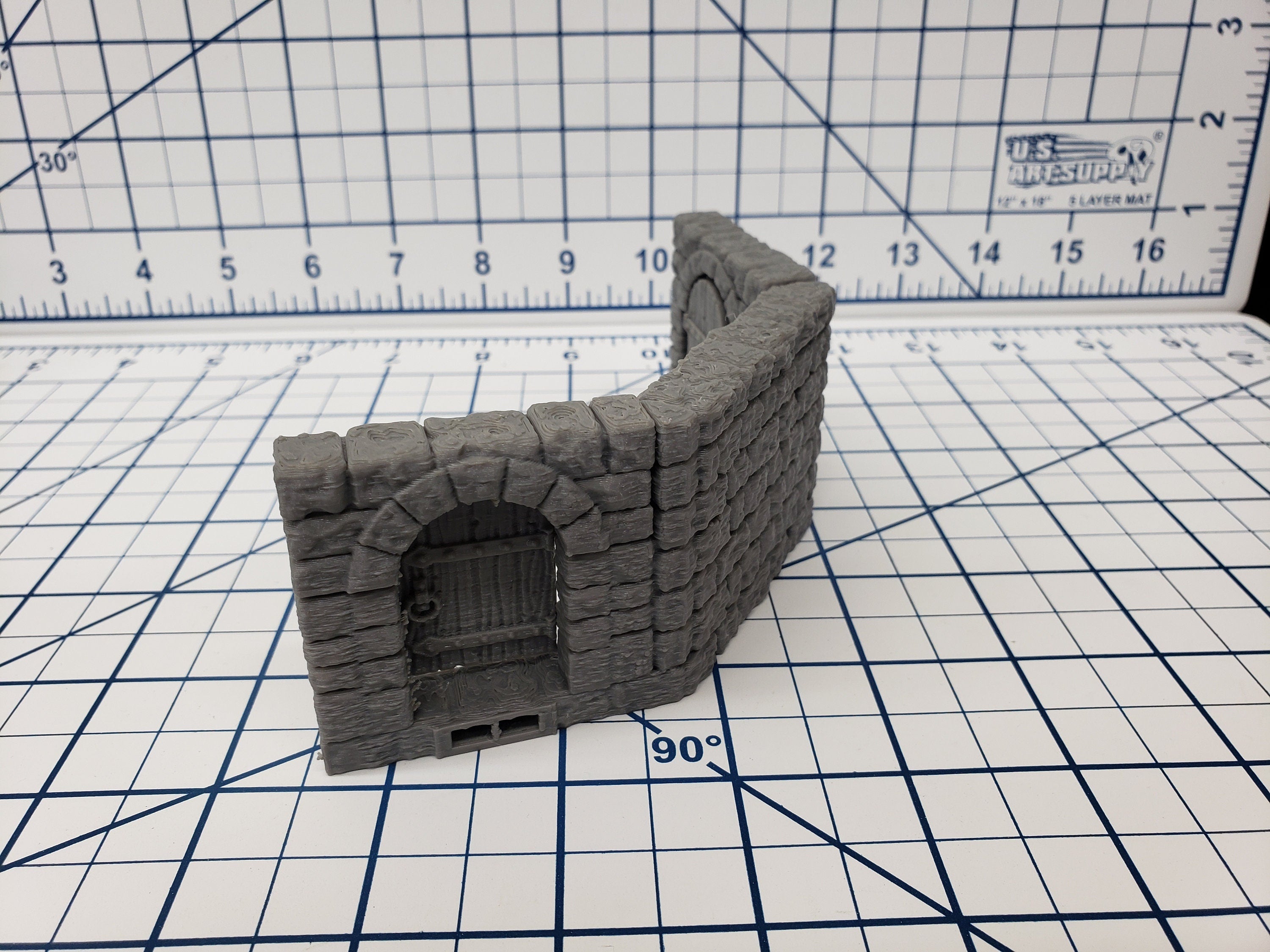 Castle Style - Castle to Tower Adapters - DragonLock - DND - Pathfinder - RPG - Dungeon & Dragons - 28 mm / 1" - Terrain - Fat Dragon Games
