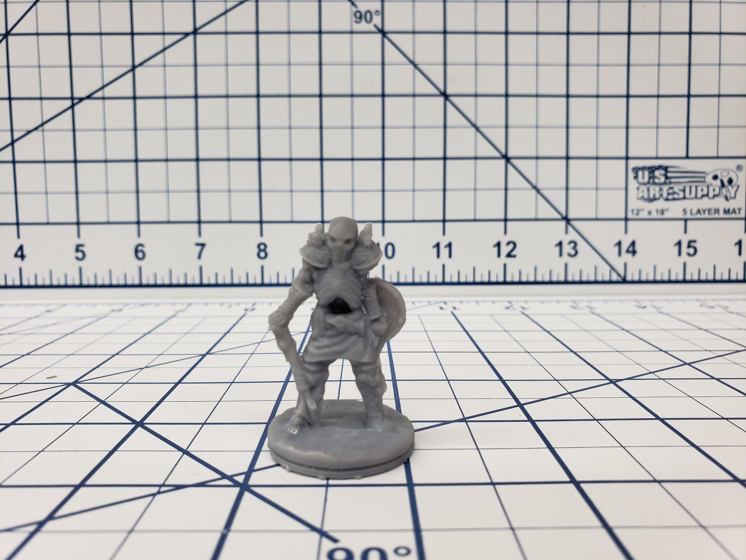 Wilds of Wintertide - Skeleton Minis - DND - Pathfinder - Dungeons & Dragons - RPG - Tabletop - EC3D - 28 mm - 1"