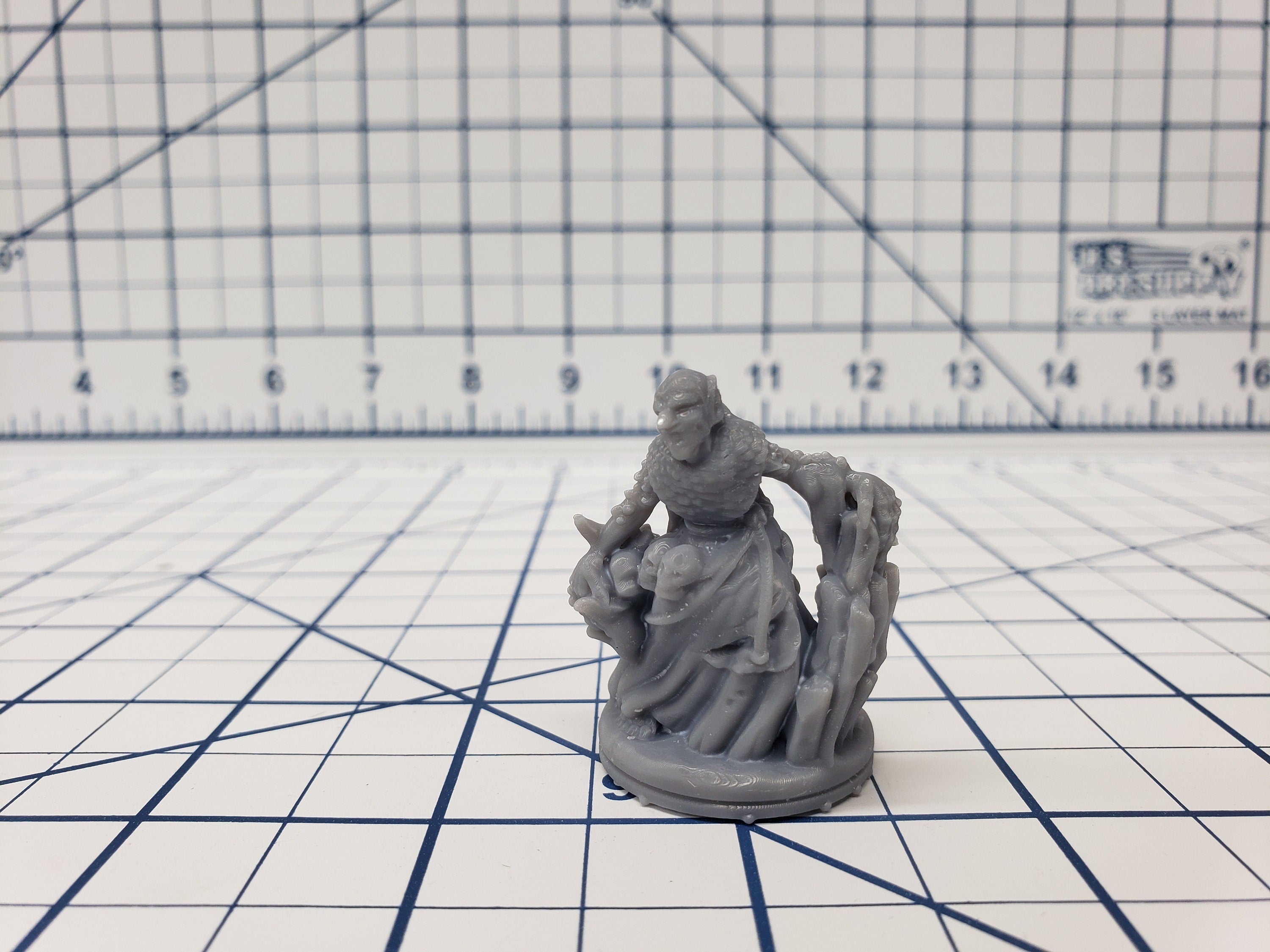 Wilds of Wintertide - Ice Witches Minis - DND - Pathfinder - Dungeons & Dragons - RPG - Tabletop - EC3D - 28 mm - 1"