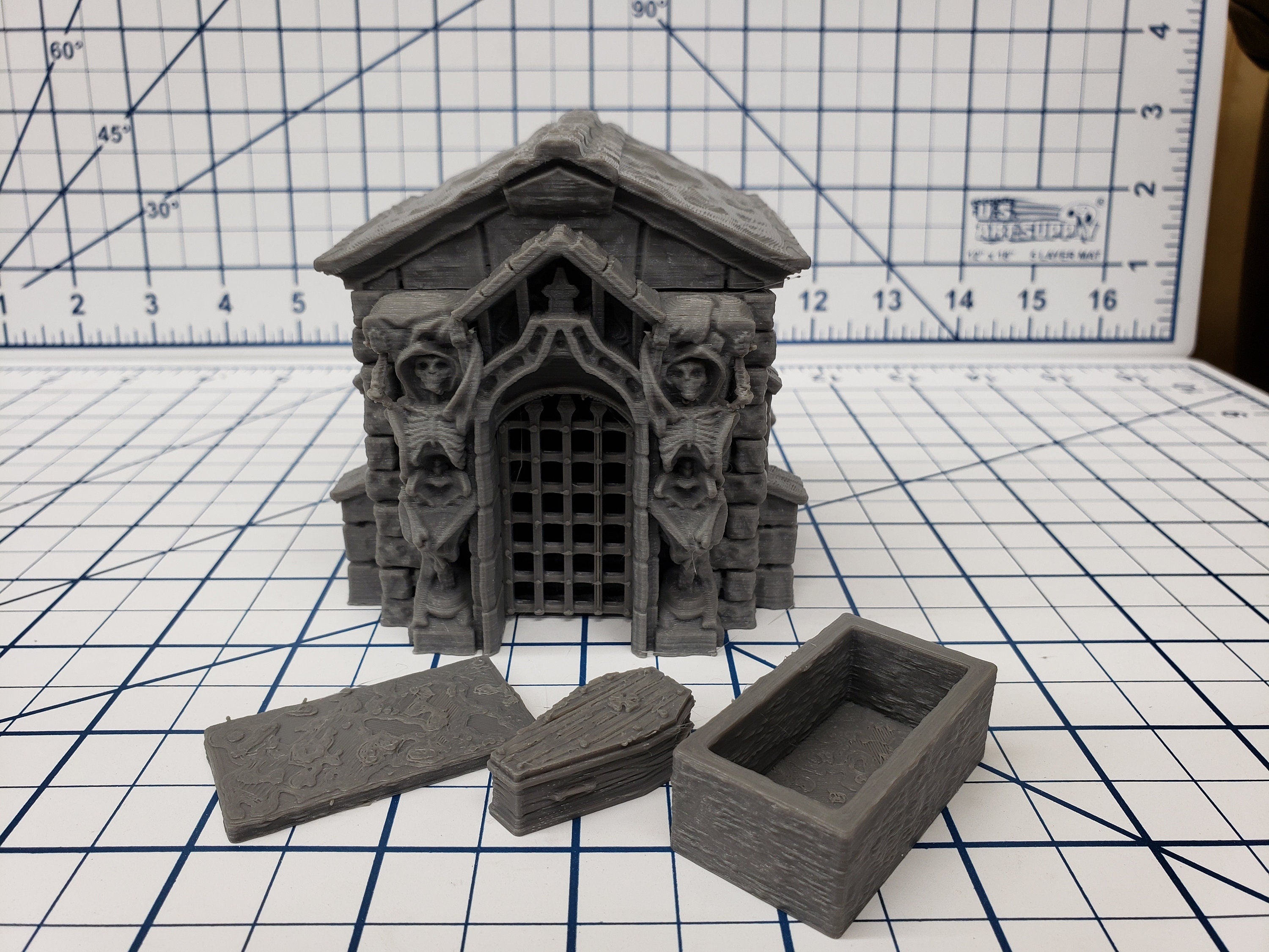 Mausoleum Set - Fat Dragon Games - DND - Pathfinder - RPG - Dungeon & Dragons