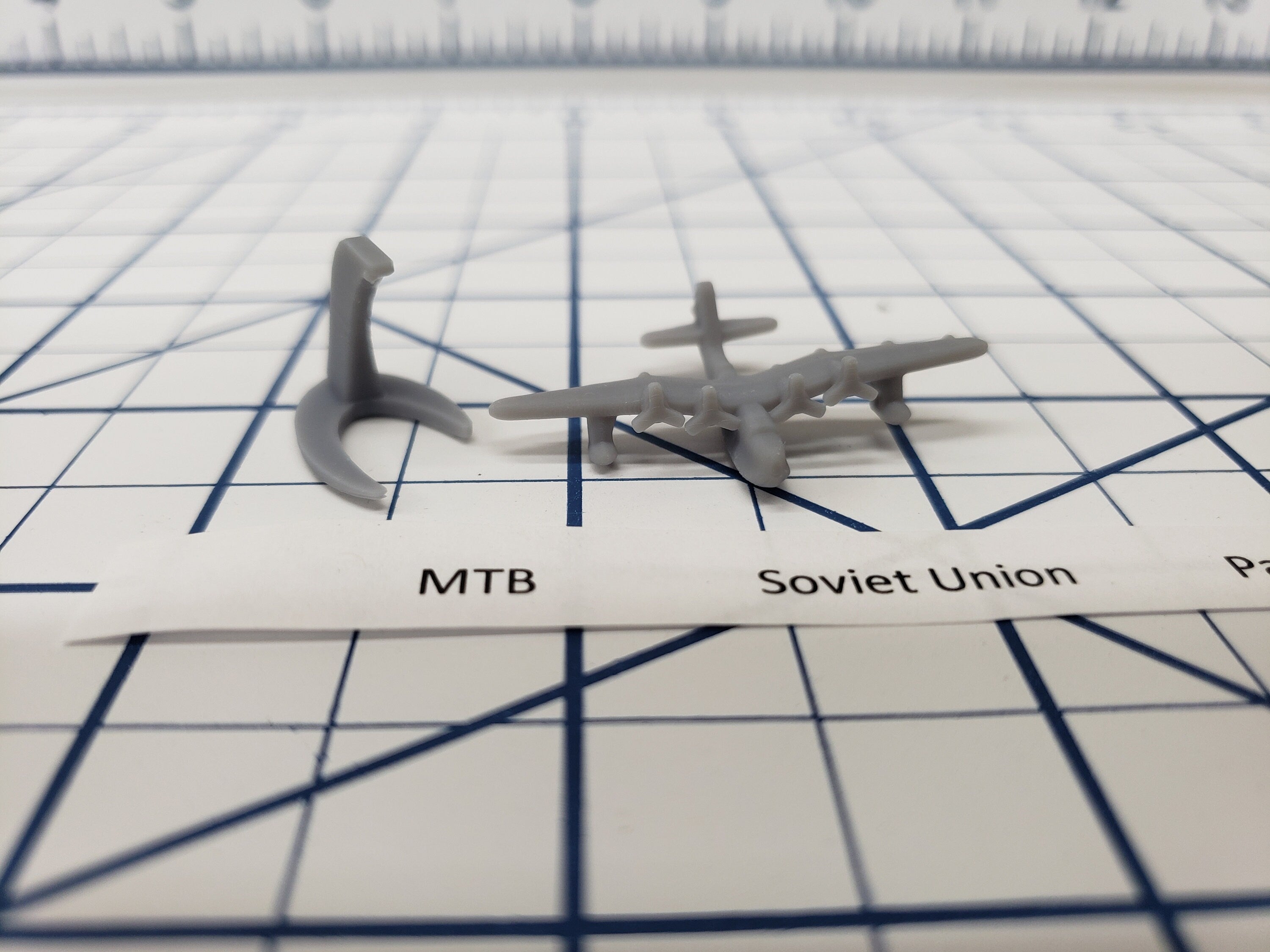 Aircraft - MTB - Russian Navy - 1:900 - Wargaming - Axis and Allies - Naval Miniature - Tabletop Games - Warships