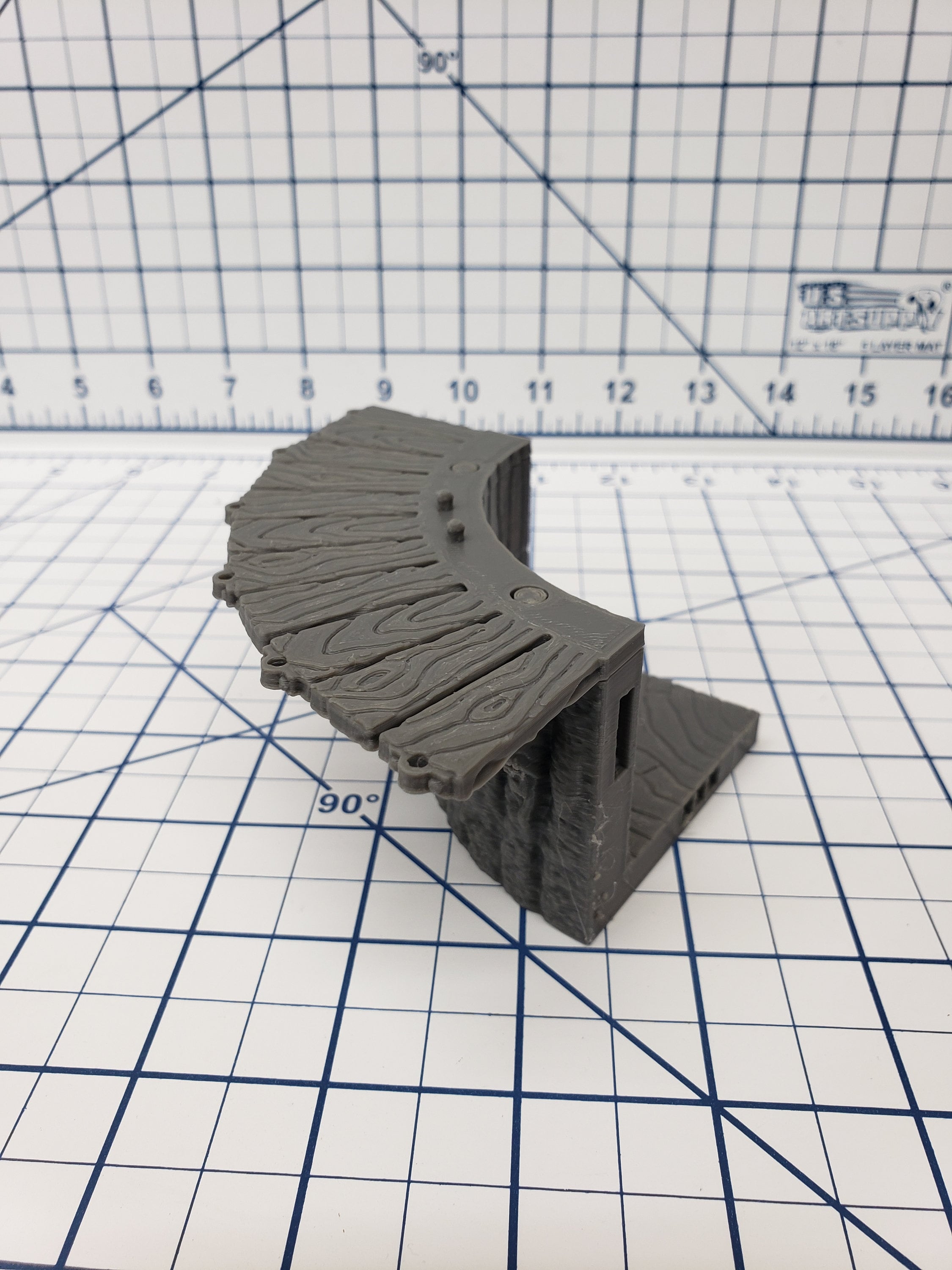 Forest of Oakenspire - Small Tree Exterior Stair Tiles - OpenLock - DND - Pathfinder - Dungeons & Dragons - RPG - Tabletop - EC3D - 28 mm