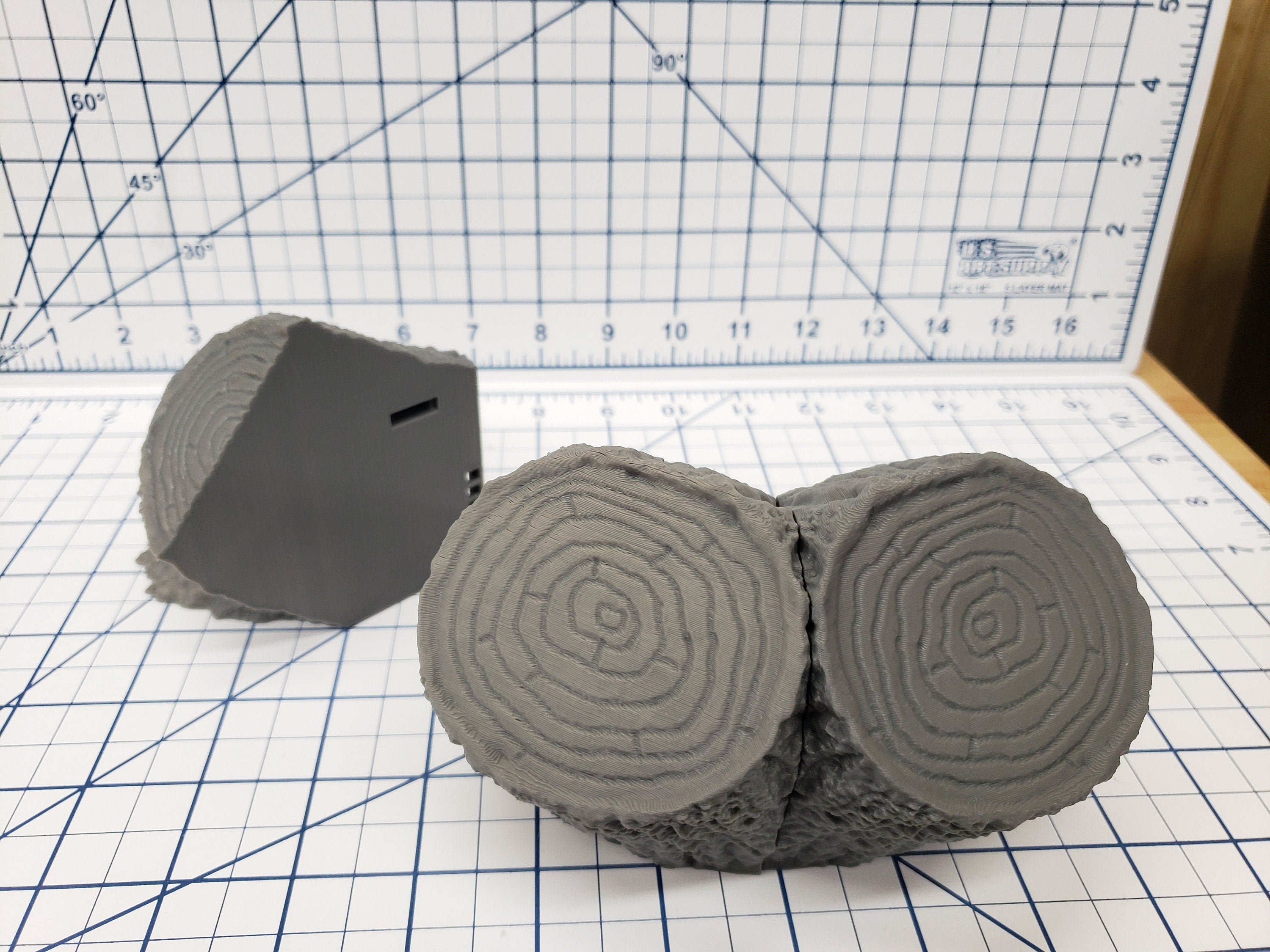 Forest of Oakenspire - Small Tree Roof Tiles - OpenLock - DND - Pathfinder - Dungeons & Dragons - RPG - Tabletop - EC3D - 28 mm - 1"