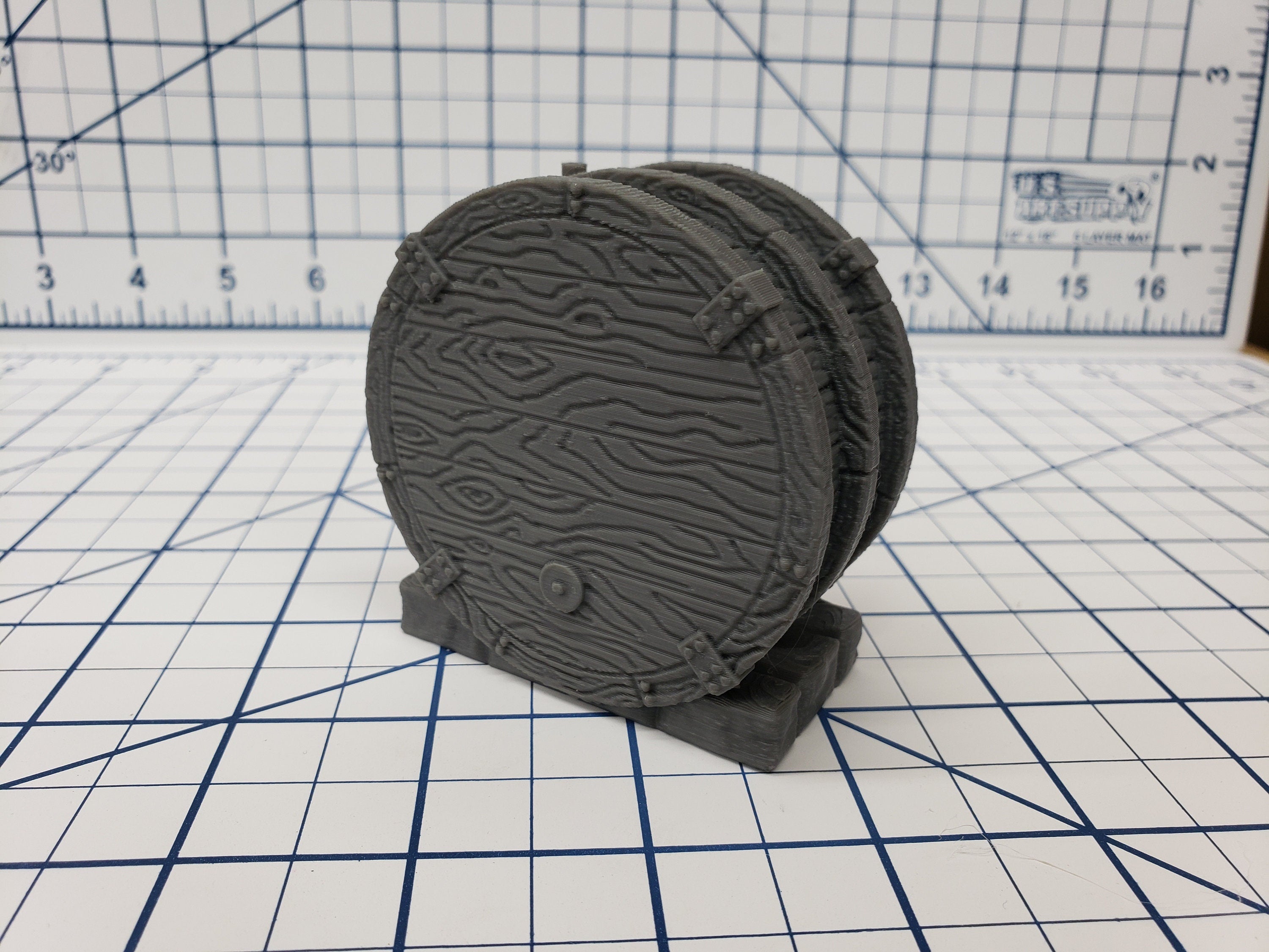 Forest of Oakenspire - Dwarven Ale Works Fermentation Casks - DND - Pathfinder - Dungeons & Dragons - RPG - Tabletop - EC3D - 28 mm - 1"
