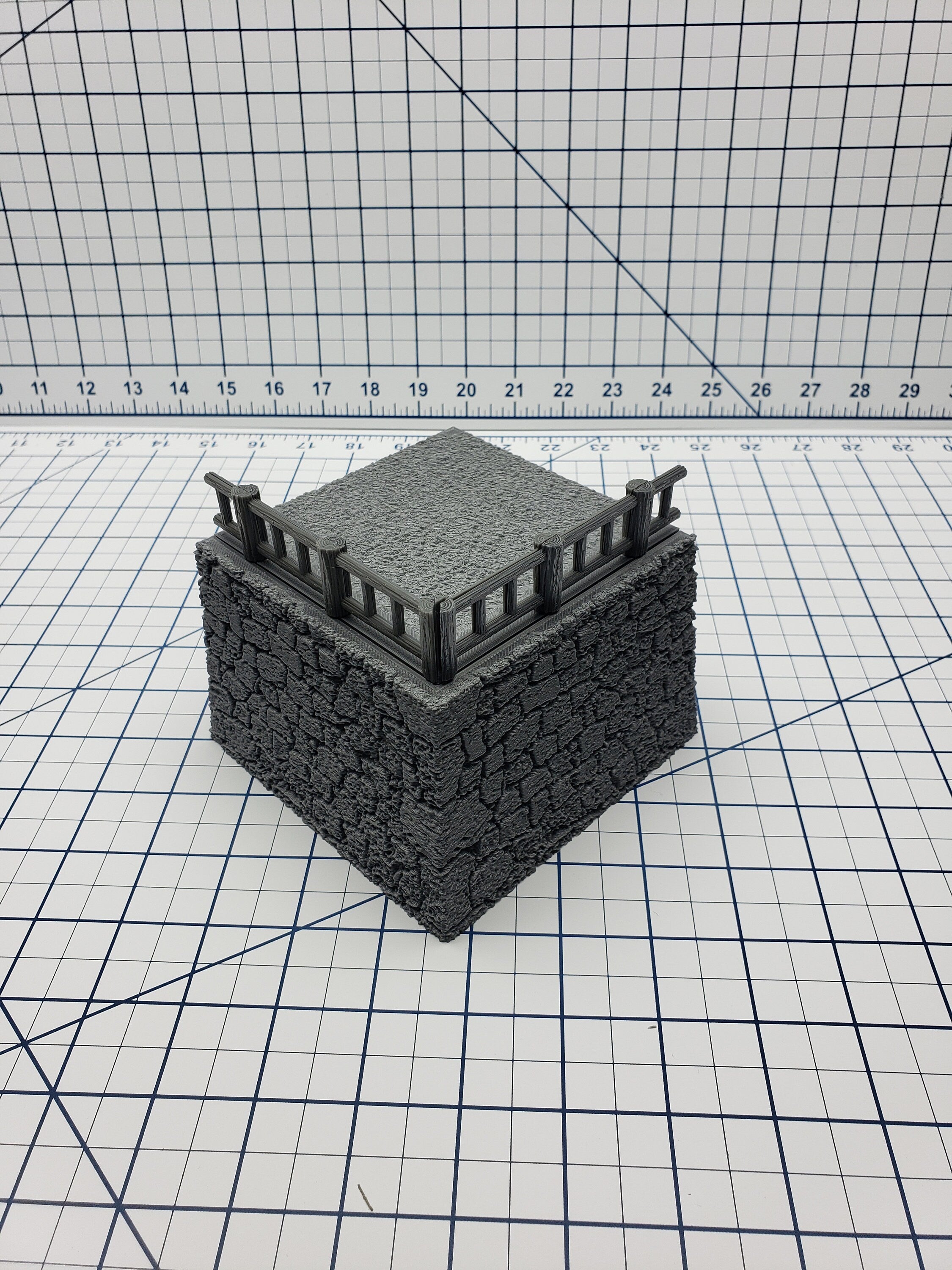 Samurai Castle Walls - DND - Pathfinder - Dungeons & Dragons - - Test of Honour - RPG - Tabletop - 28 mm / 1"