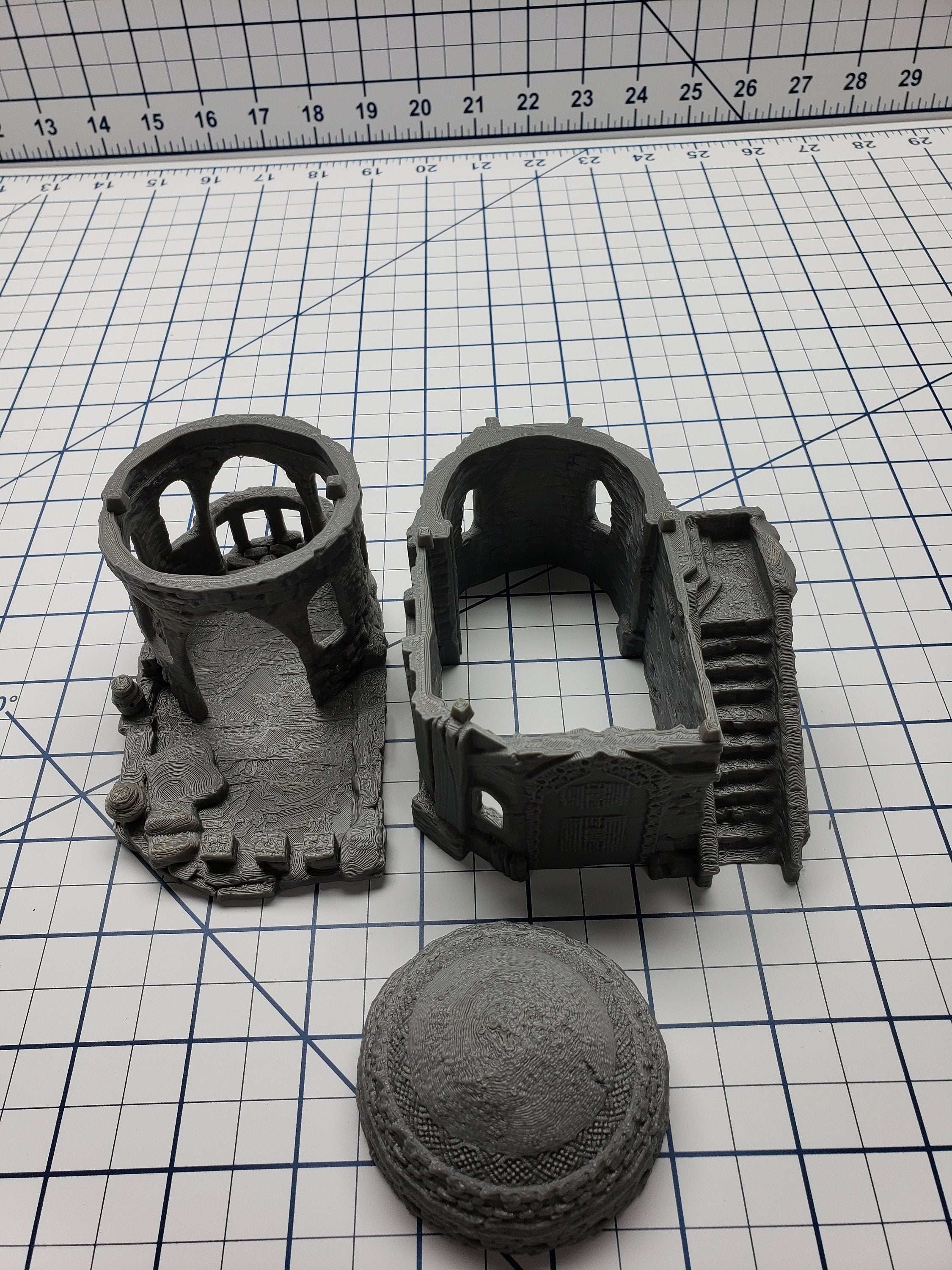 Empire of Scorching Sands - Large Houses - DND - Dungeons & Dragons - RPG - Tabletop - EC3D - Miniature - 28 mm