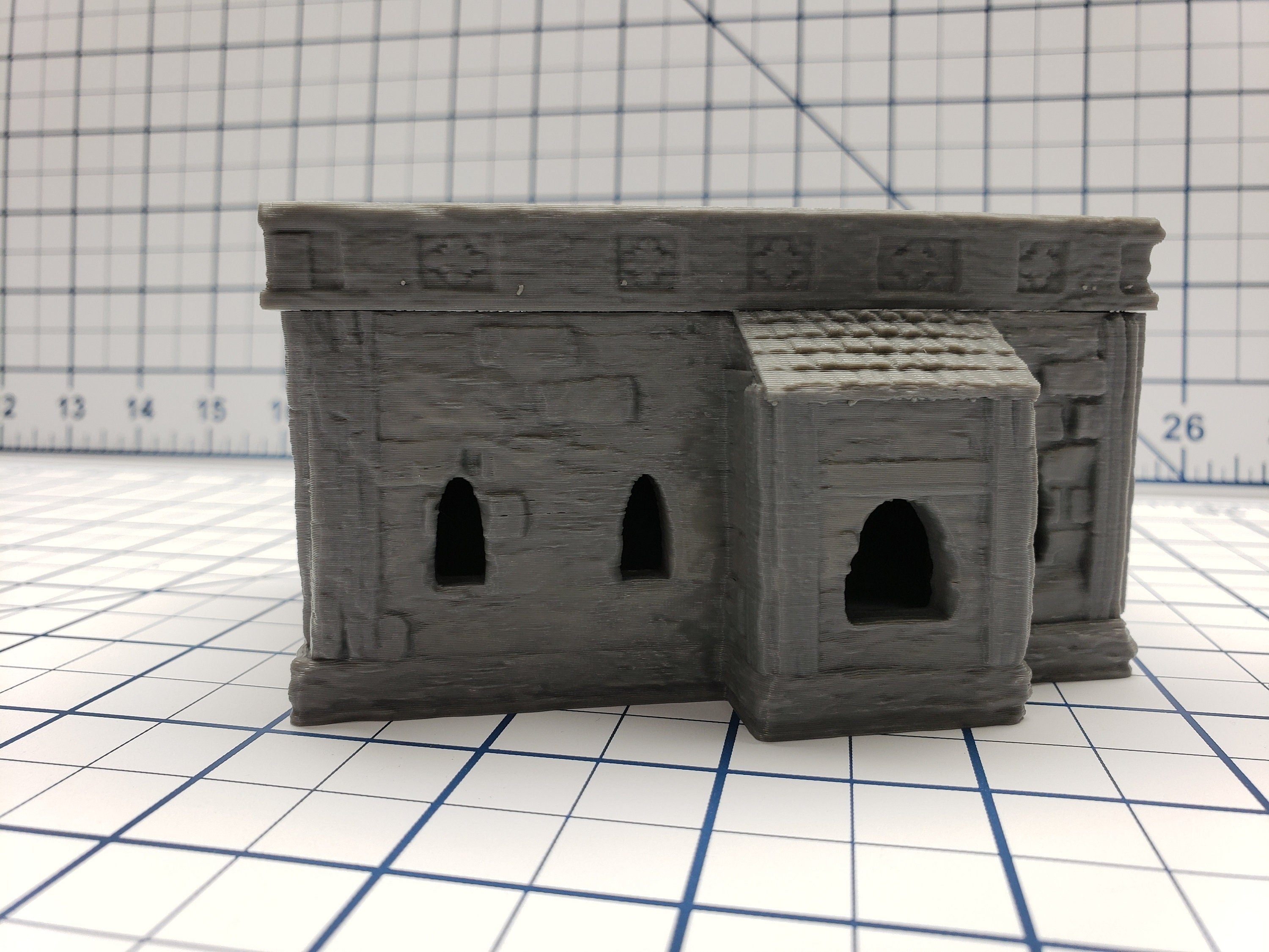 Empire of Scorching Sands - Small House A - DND - Dungeons & Dragons - RPG - Tabletop - EC3D - Miniature - 28 mm