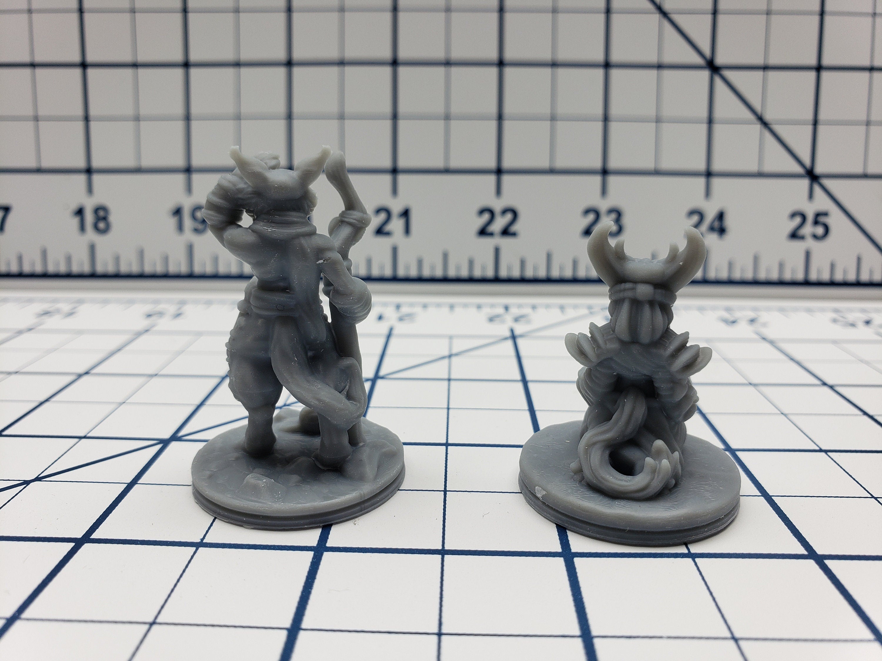 Empire of Scorching Sands - Catfolk Minis - DND - Pathfinder - Dungeons & Dragons - RPG - Tabletop - EC3D - Miniature - 28 mm