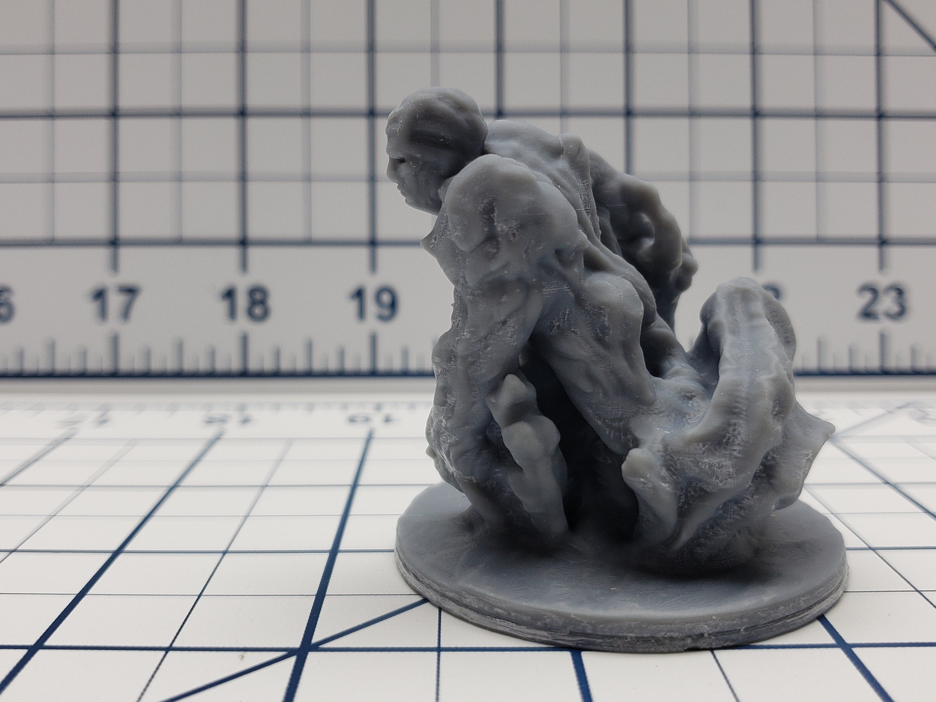 Empire of Scorching Sands - Sand Golem Mini - DND - Pathfinder - Dungeons & Dragons - RPG - Tabletop - EC3D - Miniature - 28 mm