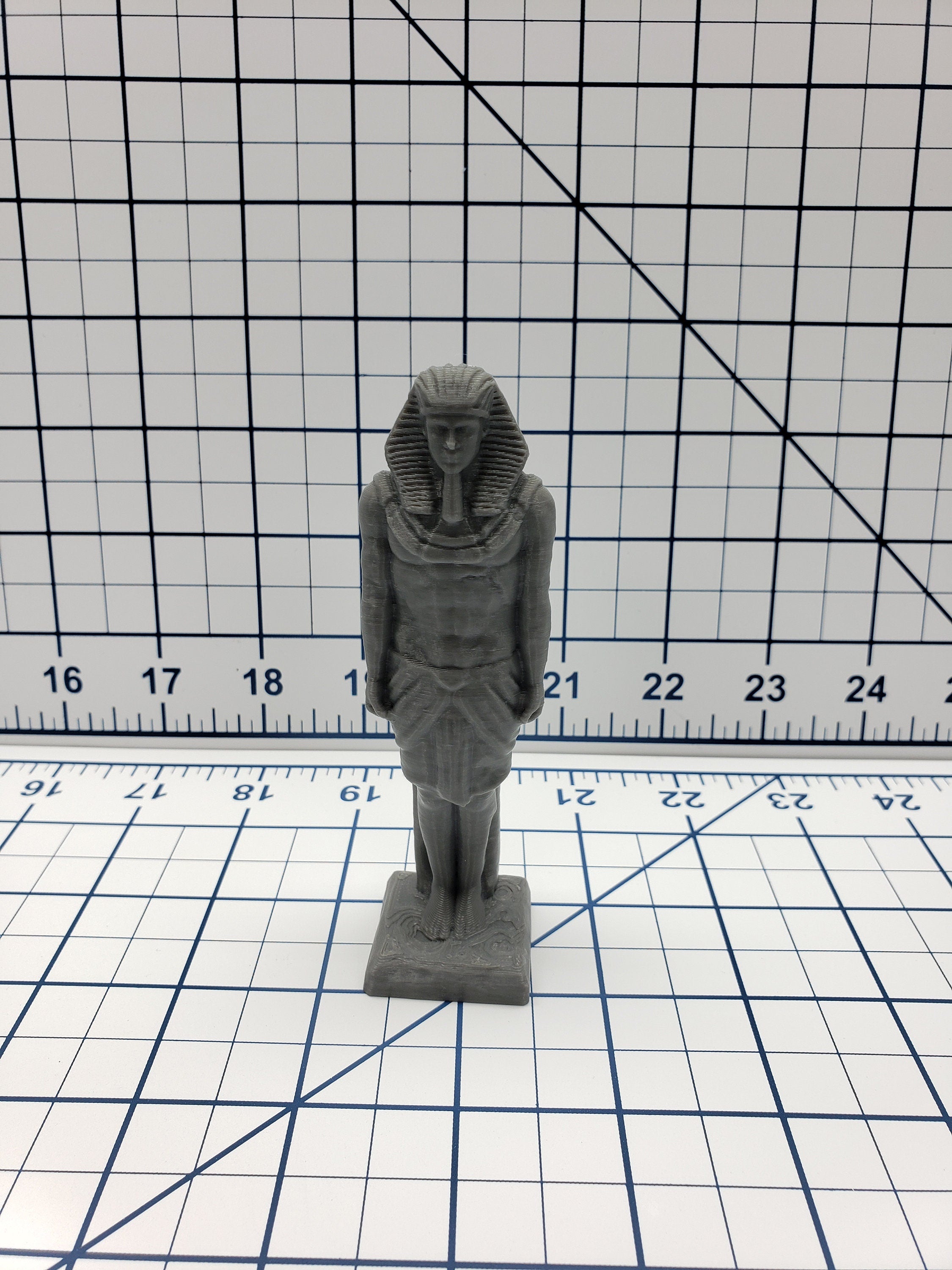 Empire of Scorching Sands - Egyptian Statues - DND - Dungeons & Dragons - RPG - Tabletop - EC3D - Miniature - 28 mm
