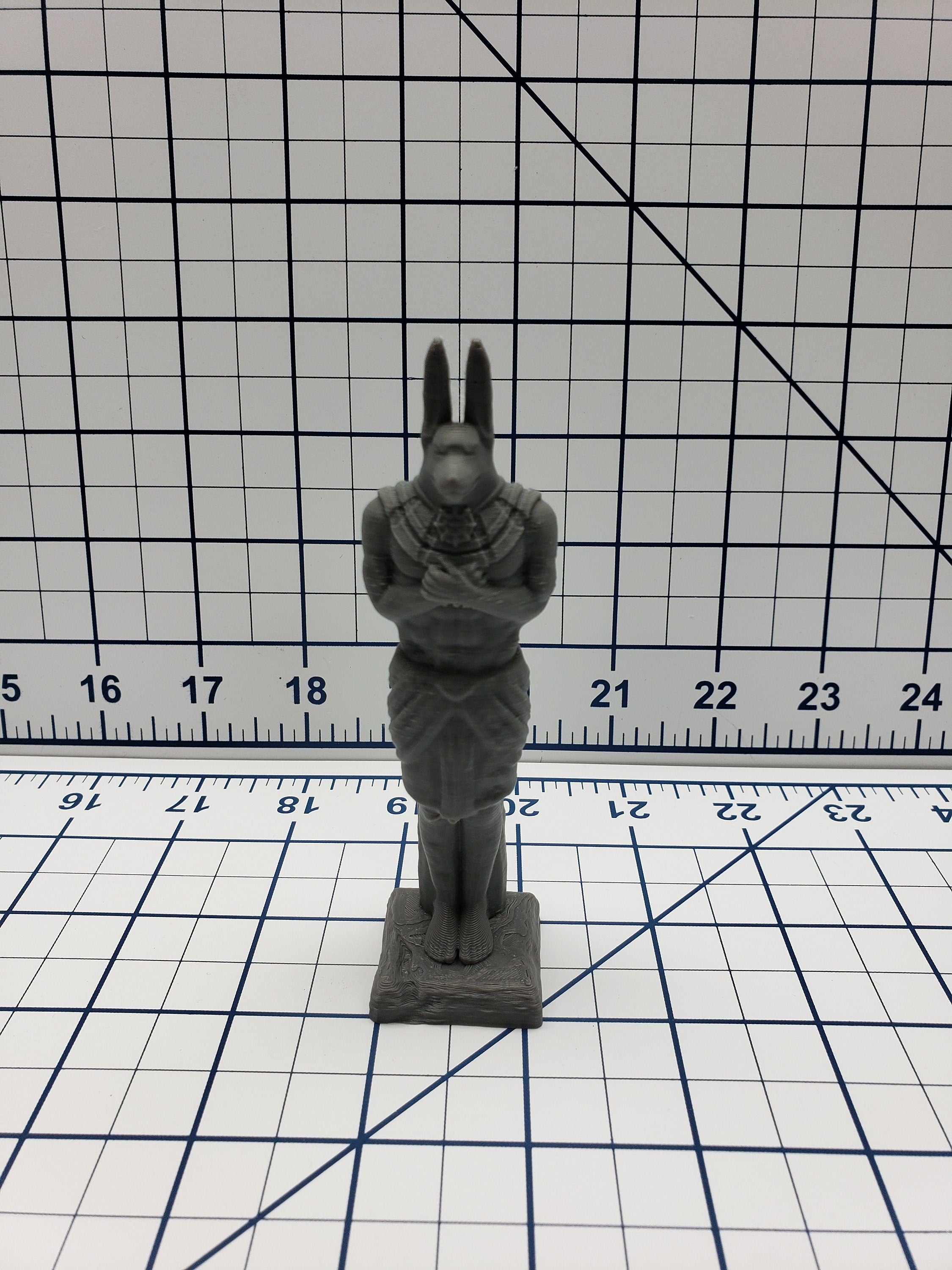 Empire of Scorching Sands - Egyptian Statues - DND - Dungeons & Dragons - RPG - Tabletop - EC3D - Miniature - 28 mm