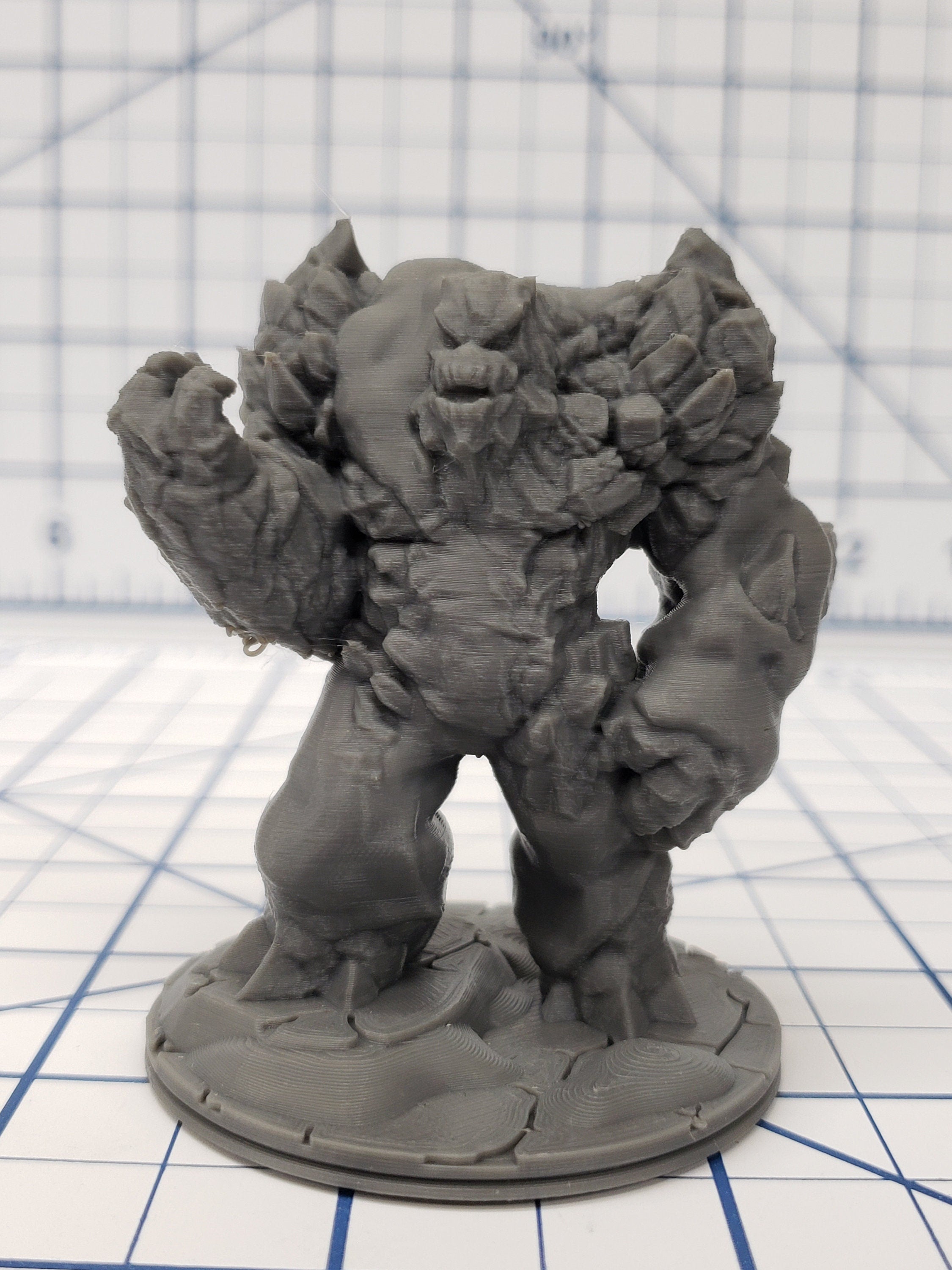 Wilds of Wintertide - Ice Elemental Mini - Hero's Hoard - DND - Pathfinder - Dungeons & Dragons - RPG - Tabletop - EC3D - Miniature - 28 mm
