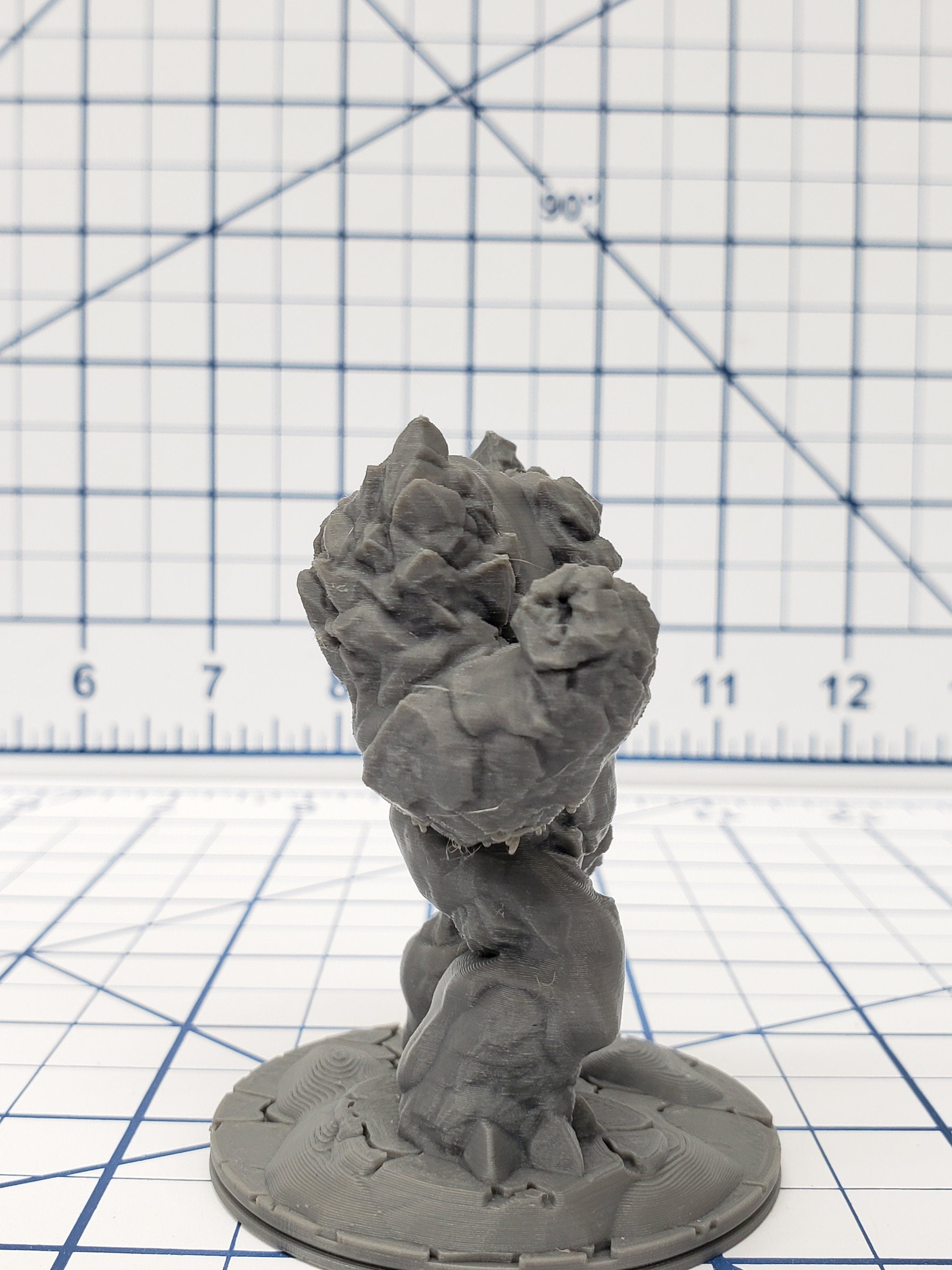 Wilds of Wintertide - Ice Elemental Mini - Hero's Hoard - DND - Pathfinder - Dungeons & Dragons - RPG - Tabletop - EC3D - Miniature - 28 mm