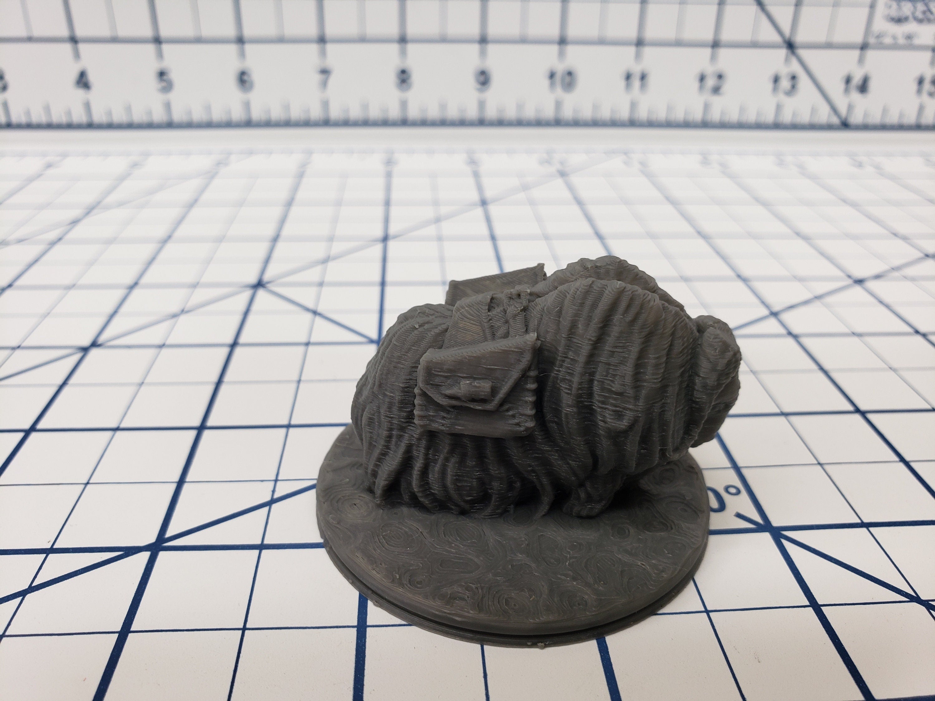 Wilds of Wintertide - Yaks Minis - Hero's Hoard - DND - Pathfinder - Dungeons & Dragons - RPG - Tabletop - EC3D - Miniature - 28 mm