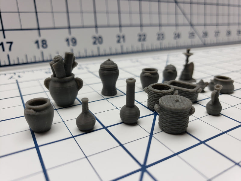 Empire of Scorching Sands - Scatter Item Sets - DND - Dungeons & Dragons - RPG - Tabletop - EC3D - Miniature - 28 mm