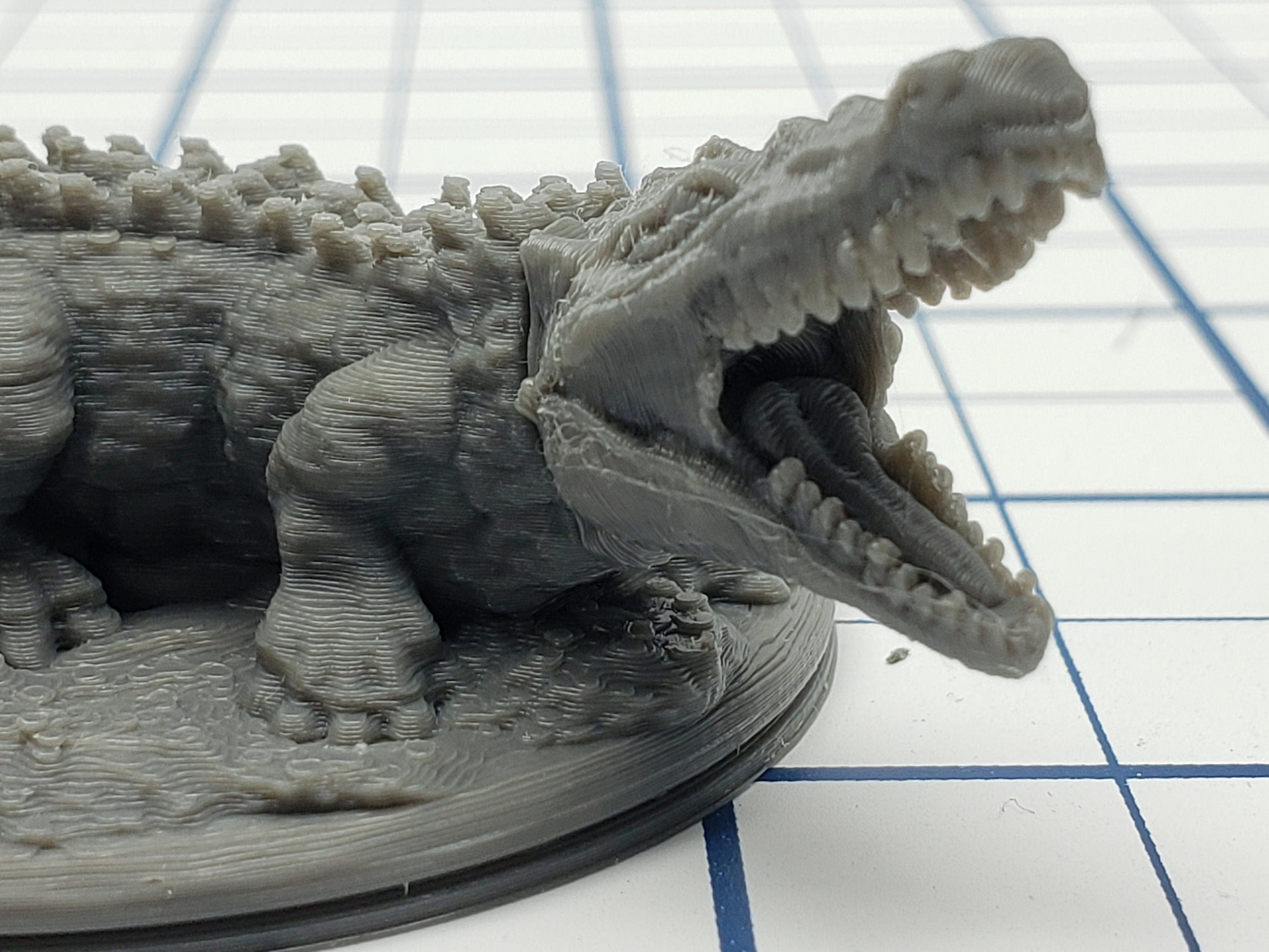 Empire of Scorching Sands - Set of Crocodile Minis - DND - Pathfinder - Dungeons & Dragons - RPG - Tabletop - EC3D - Miniature - 28 mm
