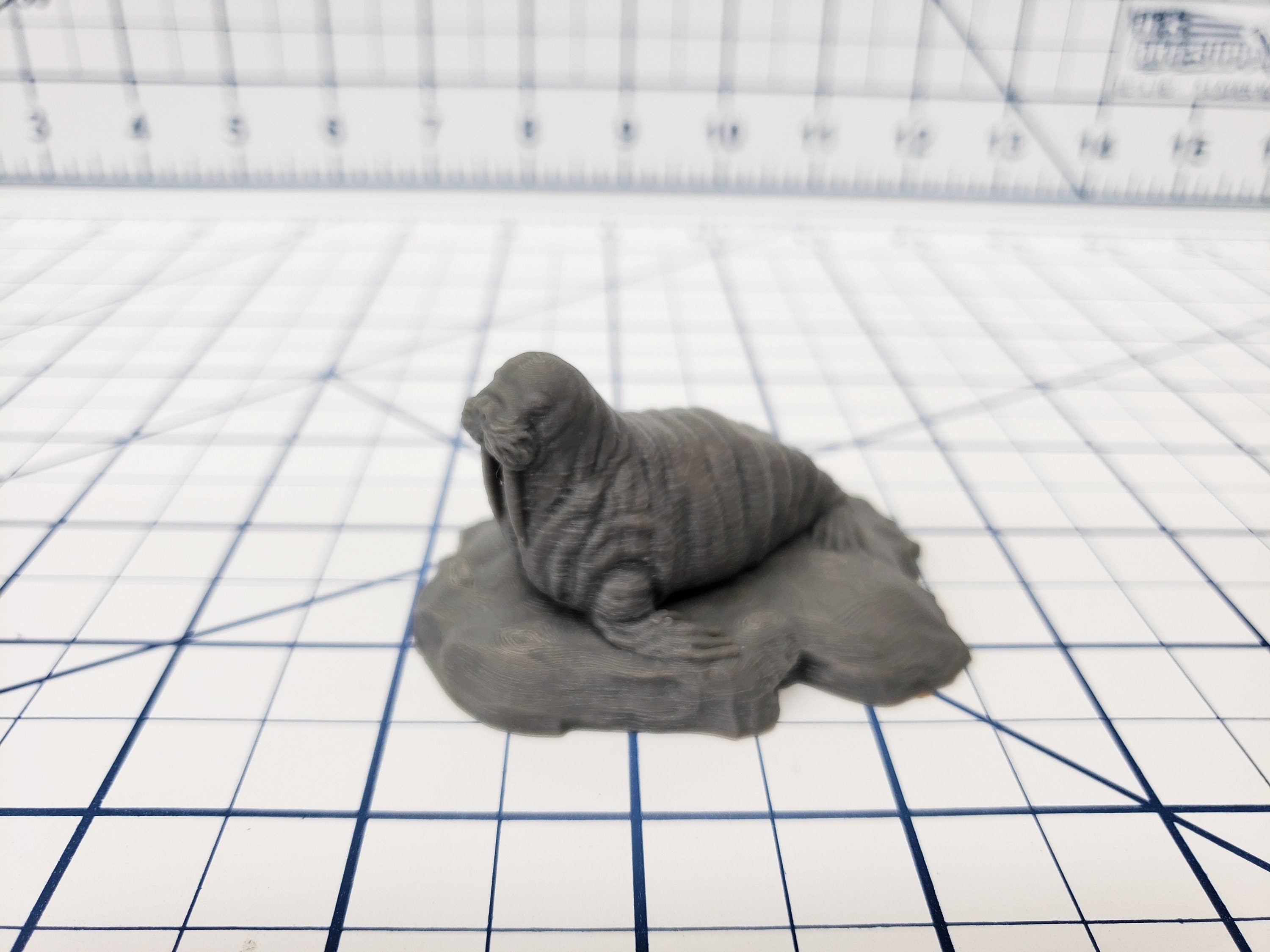 Wilds of Wintertide - Arctic Animals (Seals, Penguins, Walrus) Minis - DND - Pathfinder - Dungeons & Dragons - RPG - Tabletop - EC3D