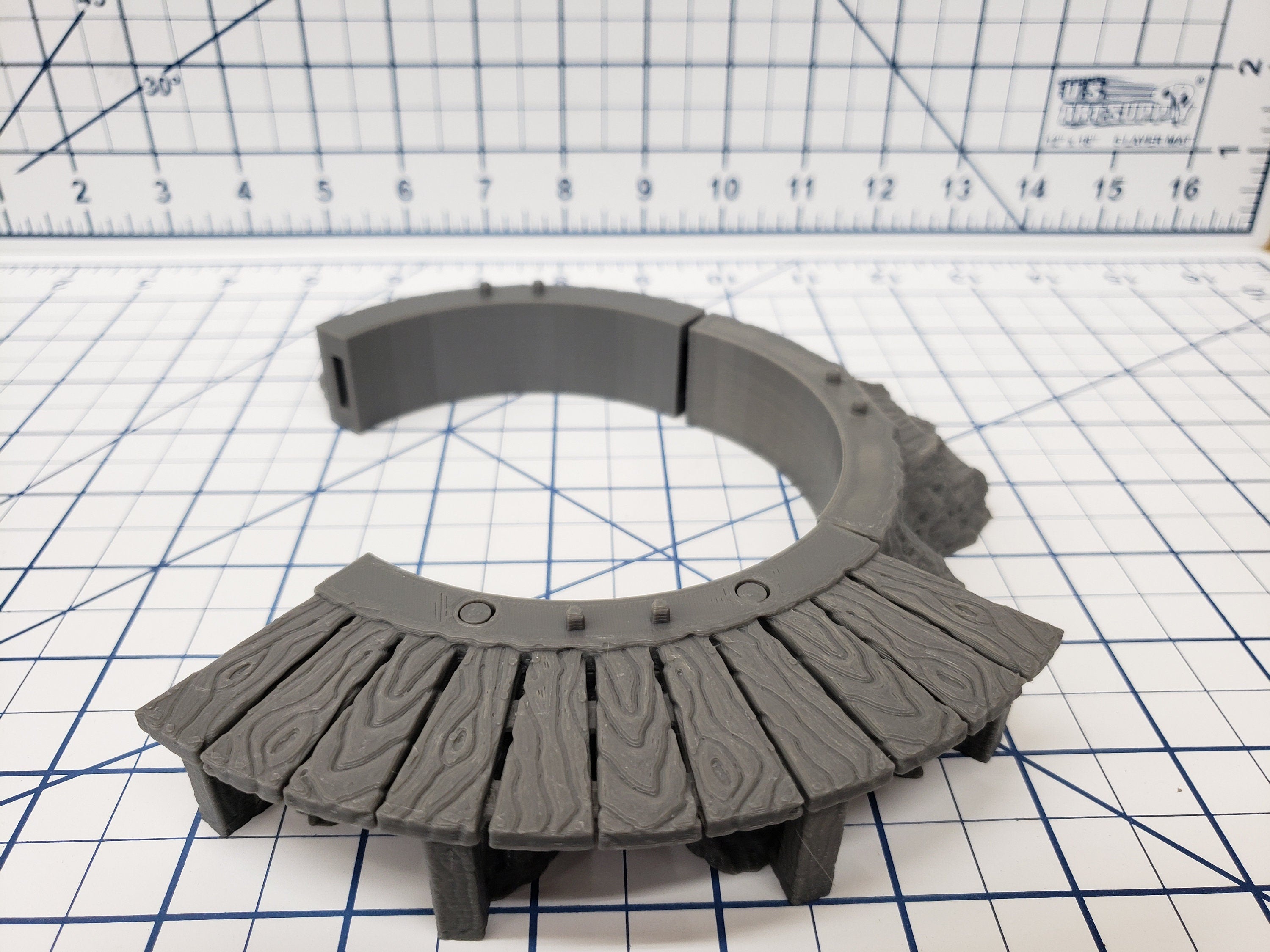 Forest of Oakenspire - Small Tree Base/Root Tiles - OpenLock - DND - Pathfinder - Dungeons & Dragons - RPG - Tabletop - EC3D - 28 mm - 1"