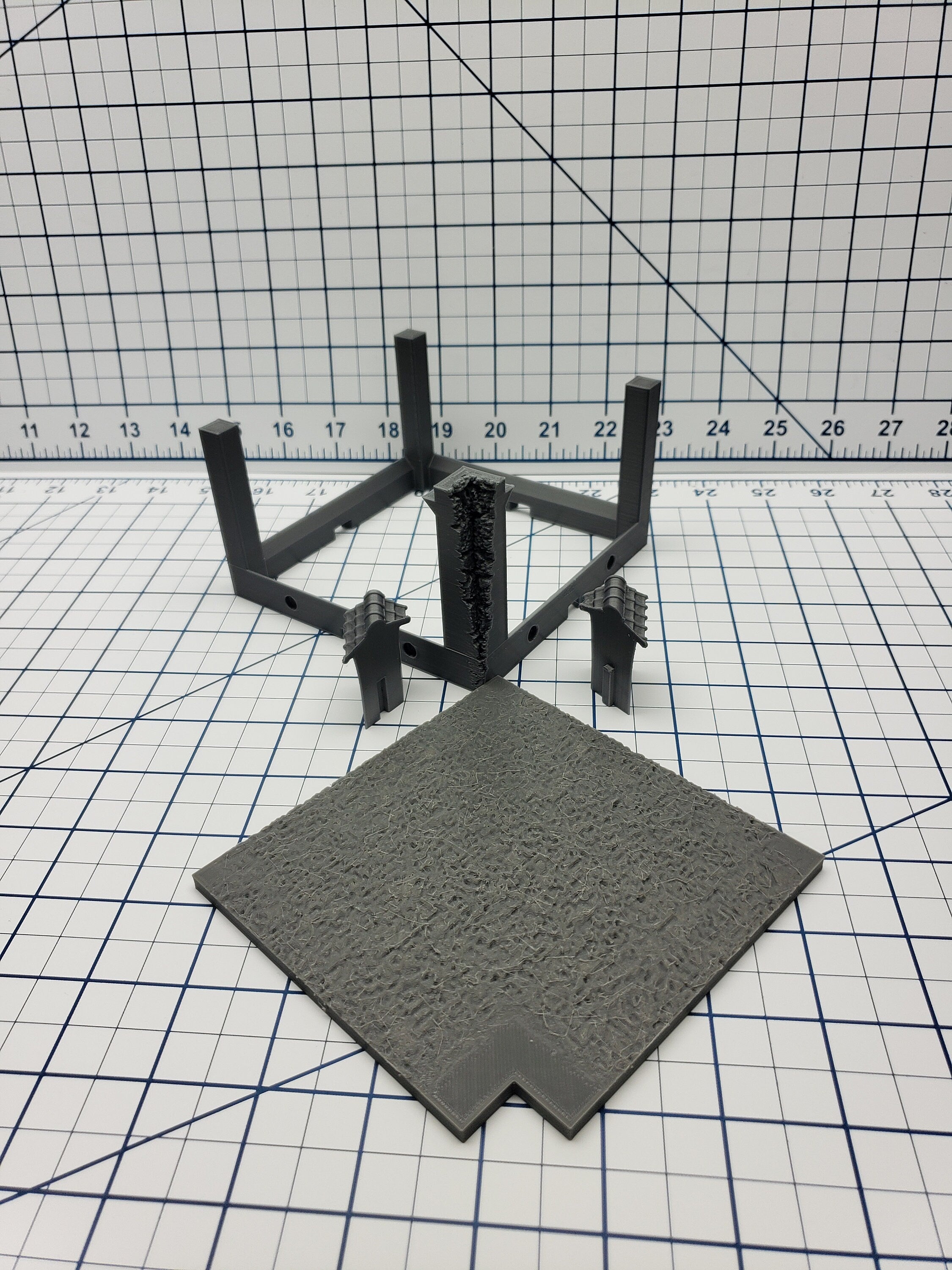 Samurai Castle Walls - DND - Pathfinder - Dungeons & Dragons - - Test of Honour - RPG - Tabletop - 28 mm / 1"