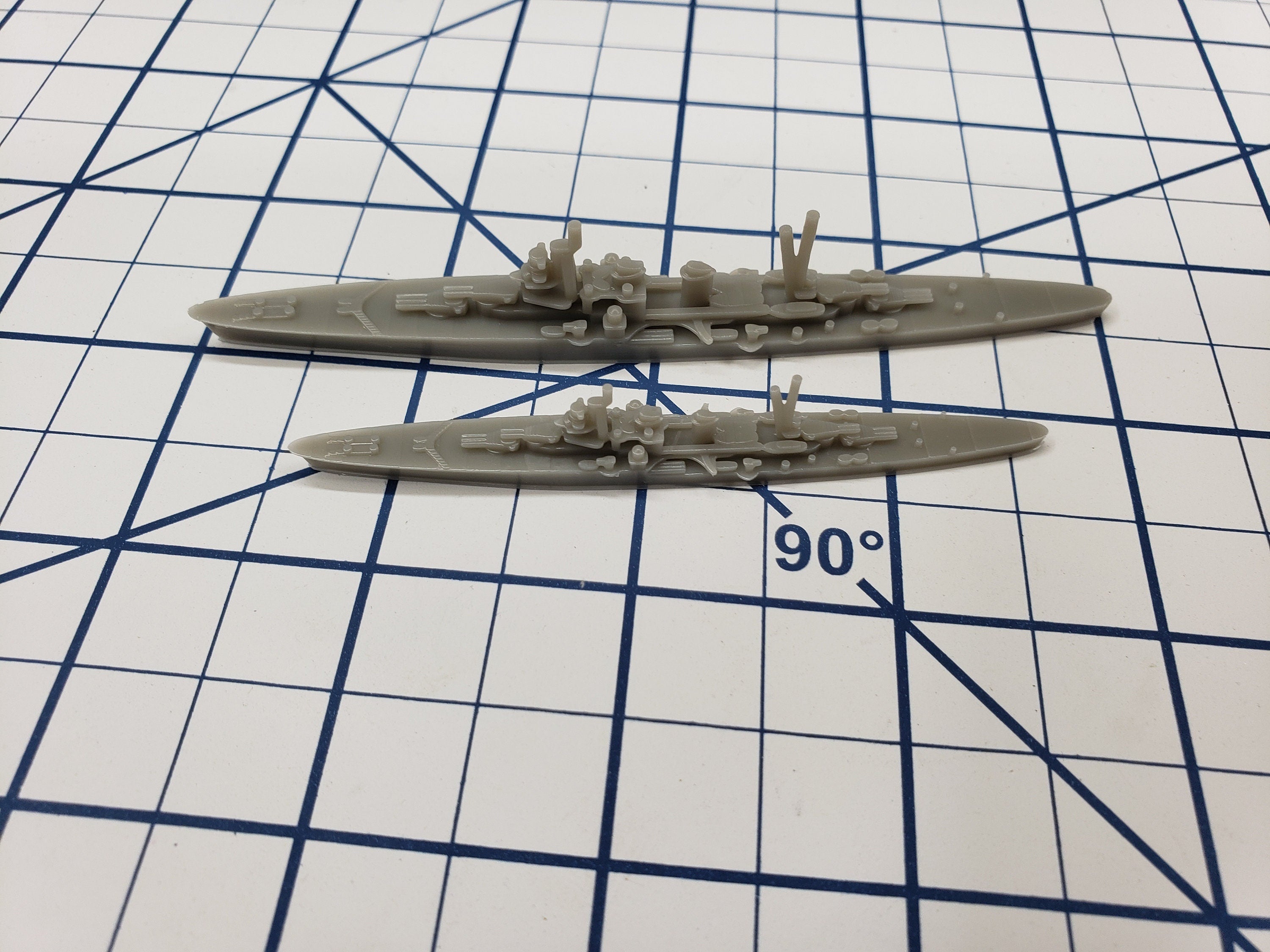 Cruiser - Abruzzi Italian Navy - Wargaming - Axis and Allies - Naval Miniature - Tabletop Games - Warships
