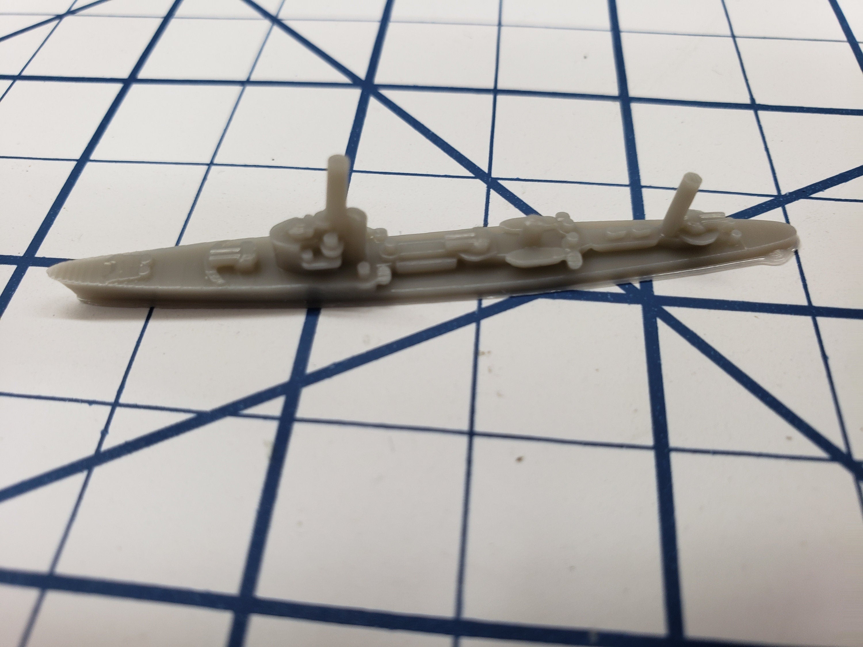 Destroyer - Navigatori Class - Italian Navy - Wargaming - Axis and Allies - Naval Miniature - Tabletop Games - Warships