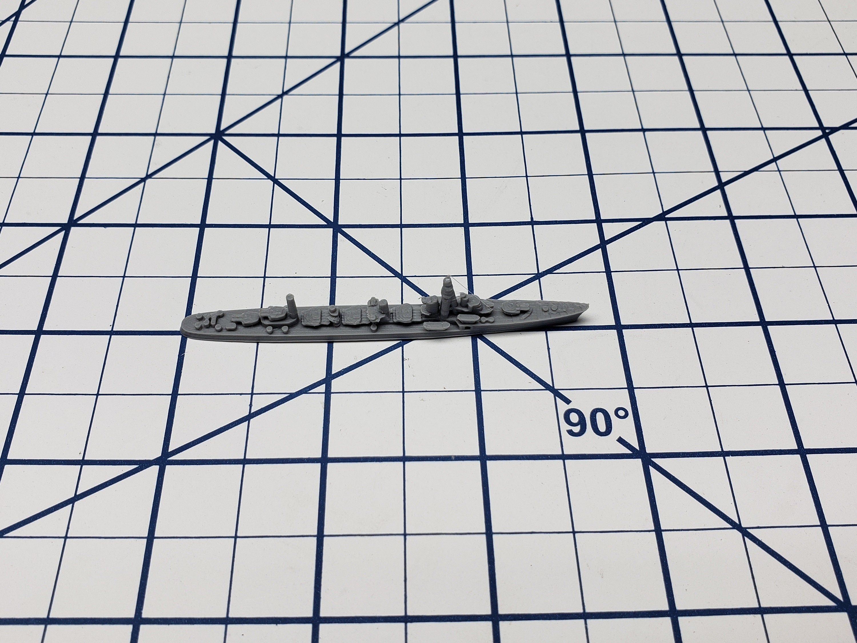 Destroyer - Shimakaze Class - IJN - Wargaming - Axis and Allies - Naval Miniature - Tabletop Games - Warships