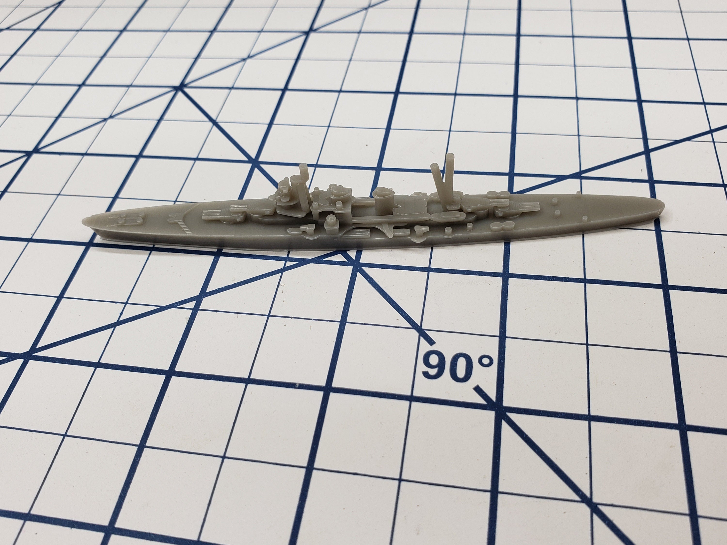 Cruiser - Abruzzi Italian Navy - Wargaming - Axis and Allies - Naval Miniature - Tabletop Games - Warships