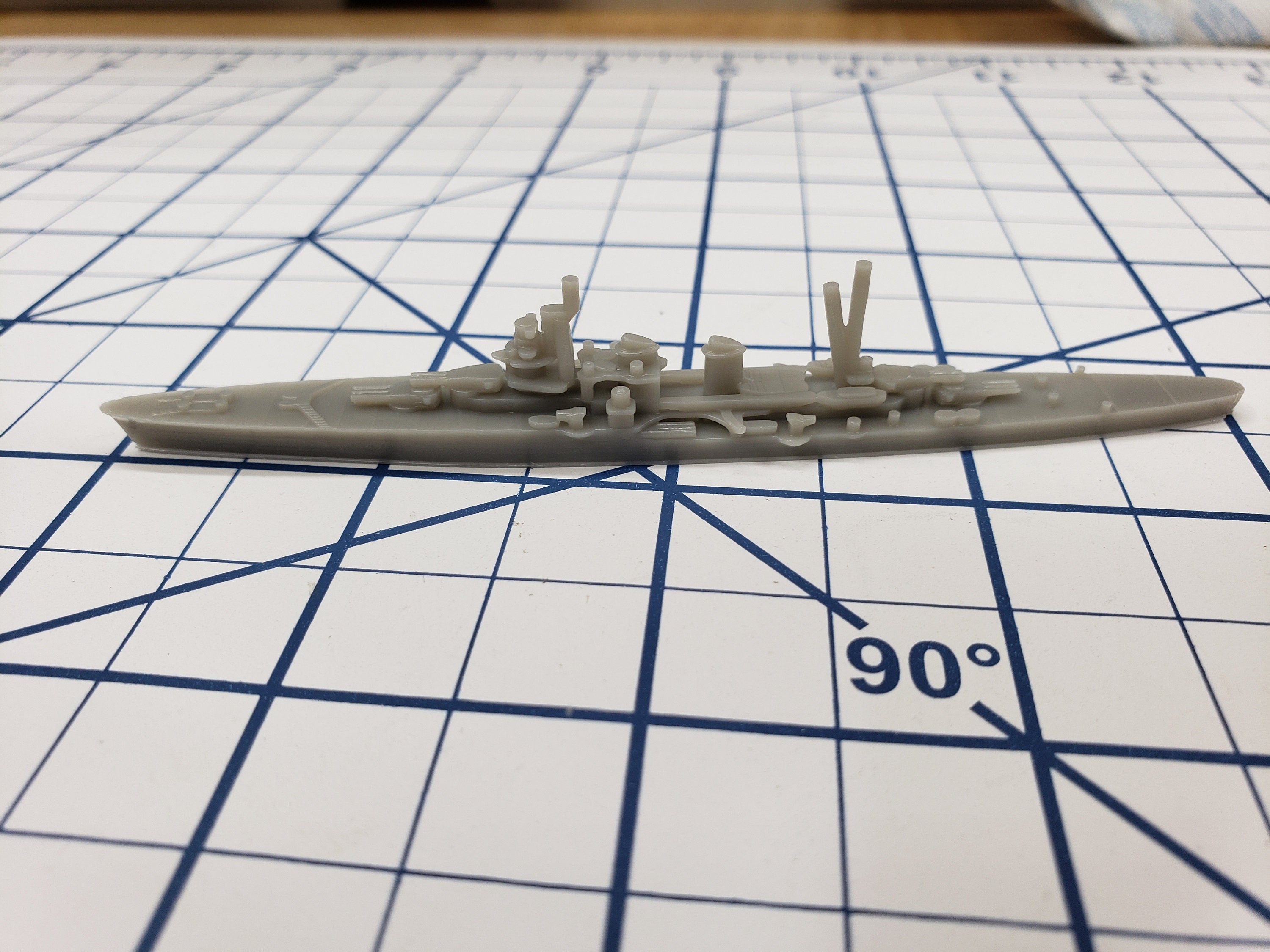 Cruiser - Abruzzi Italian Navy - Wargaming - Axis and Allies - Naval Miniature - Tabletop Games - Warships