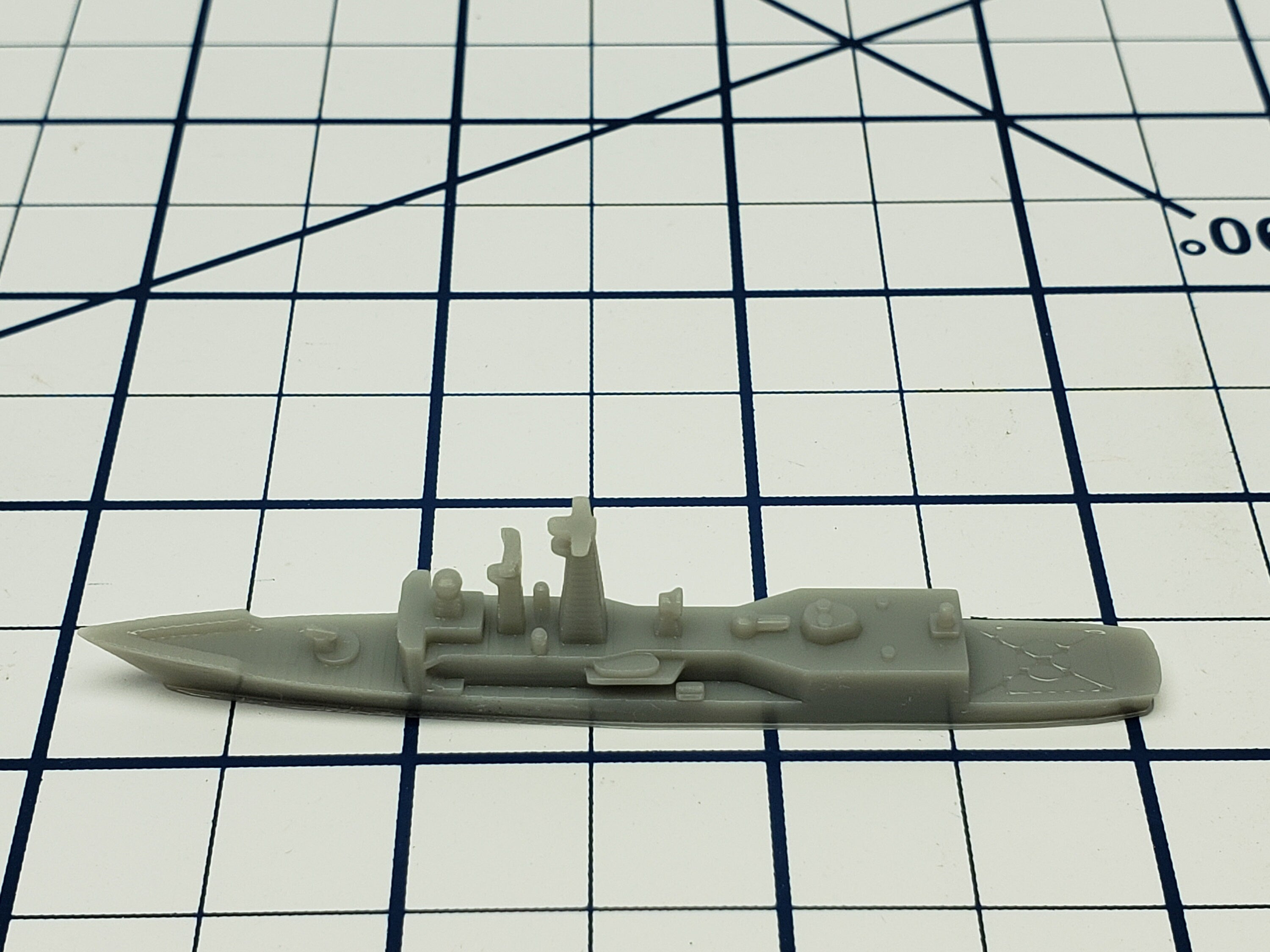 Frigate - Oliver Hazard Perry Class - USN - Wargaming - Axis and Allies - Naval Miniature - Tabletop Games - Warships