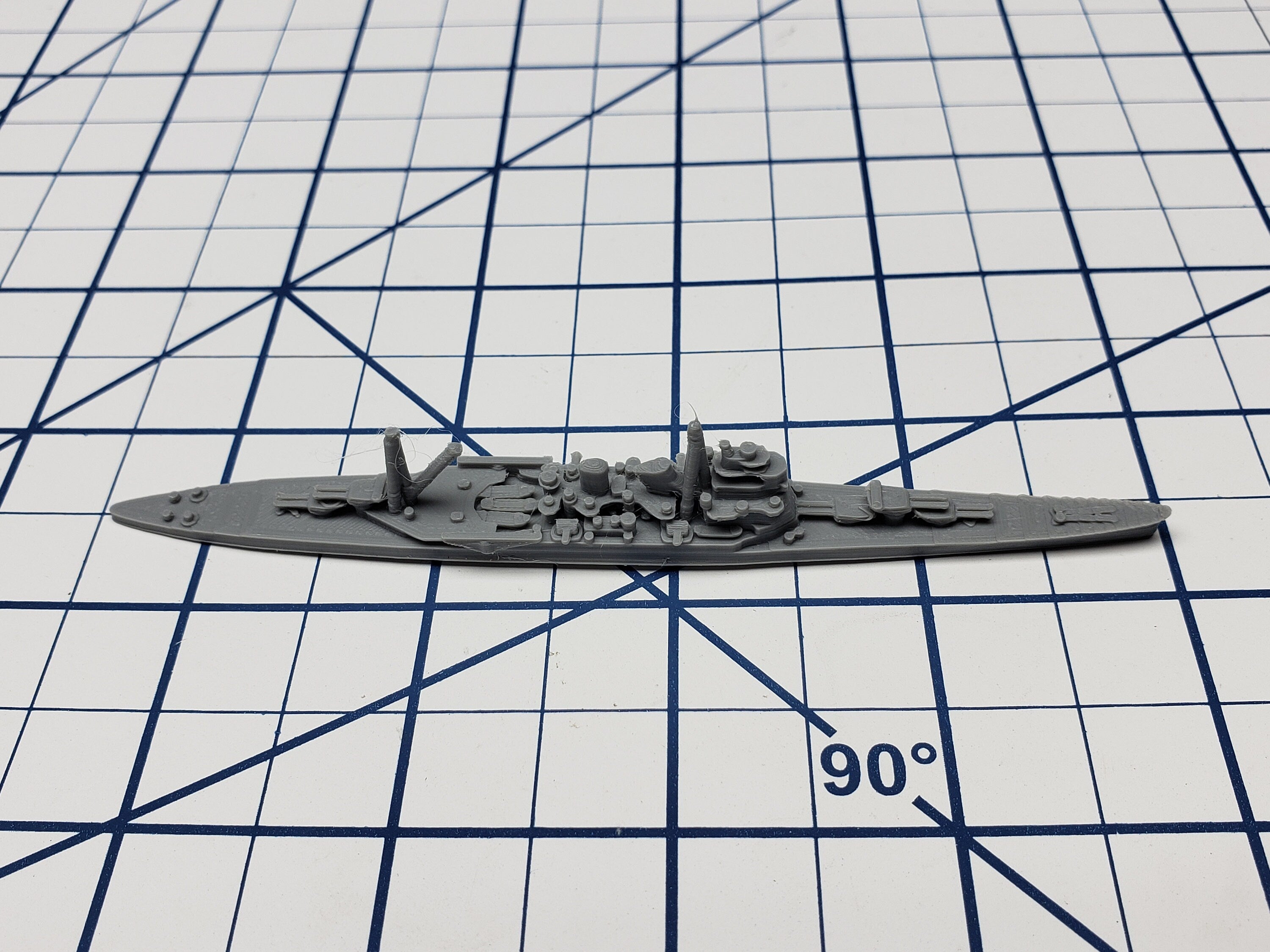 Cruiser - Takao - IJN - Wargaming - Axis and Allies - Naval Miniature - Tabletop Games - Warships