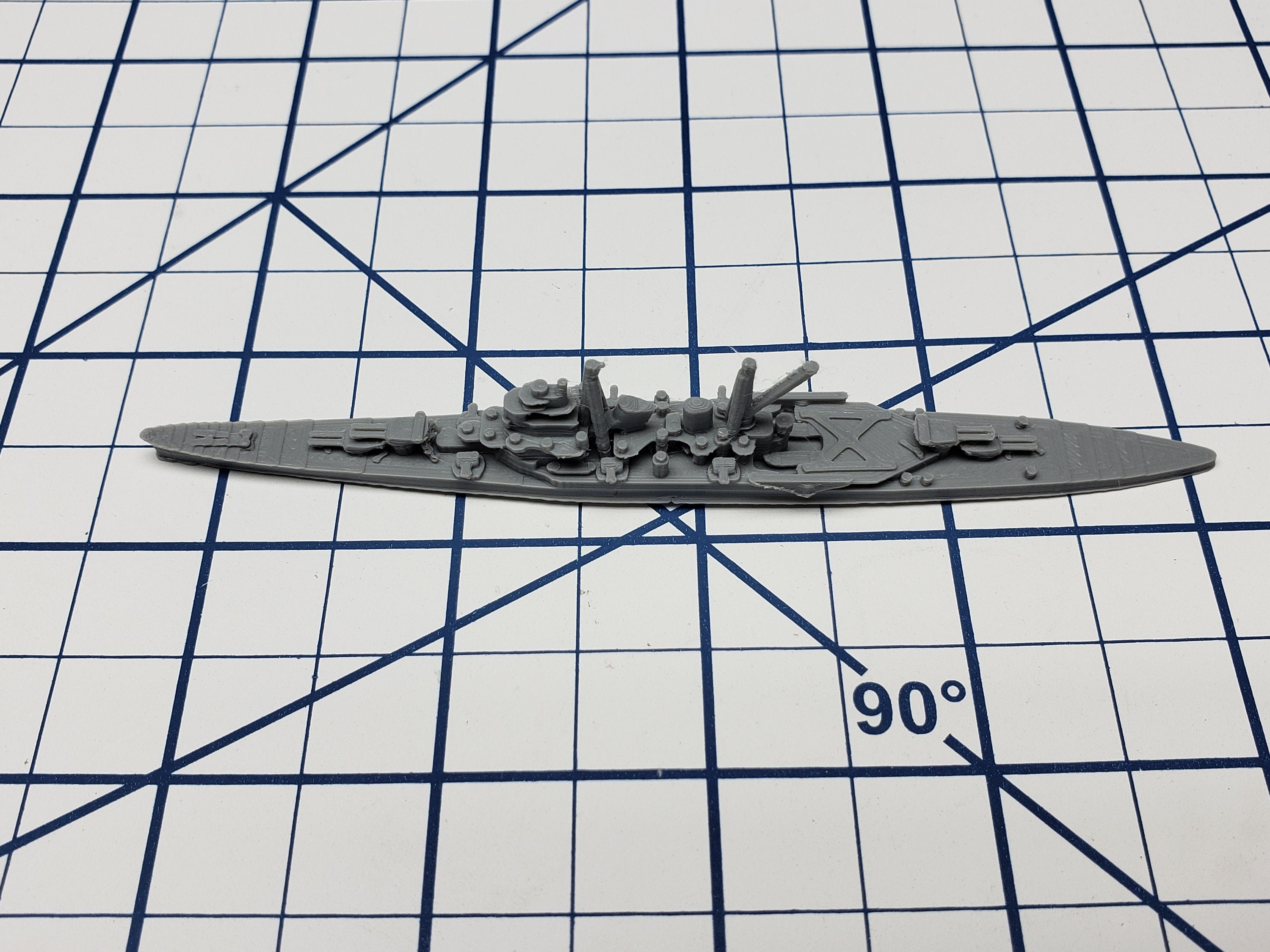 Cruiser - Maya - IJN - Wargaming - Axis and Allies - Naval Miniature - Tabletop Games - Warships
