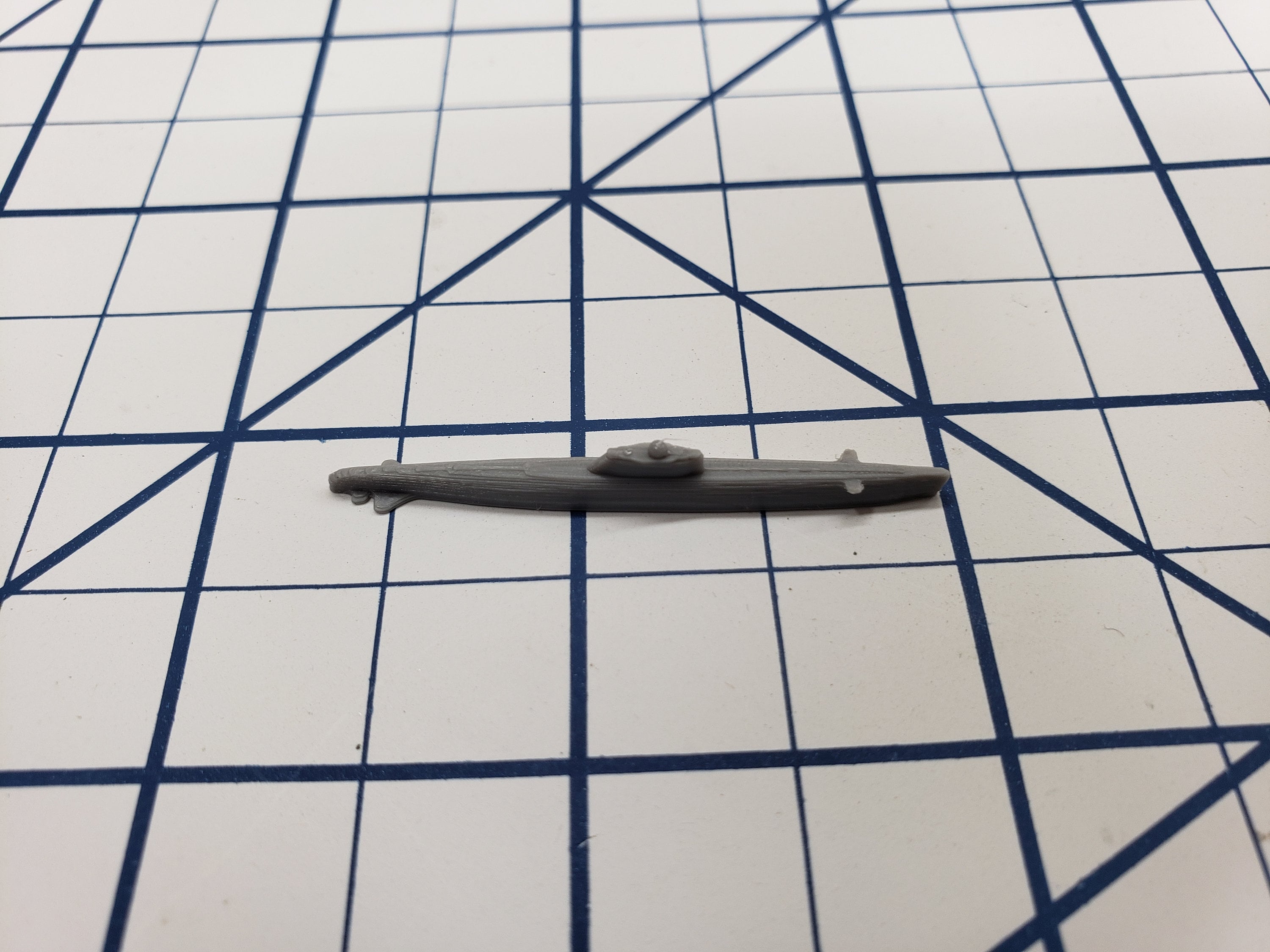 Submarine - Type XXI - German Navy - Wargaming - Axis and Allies - Naval Miniature - Tabletop Games - Warships