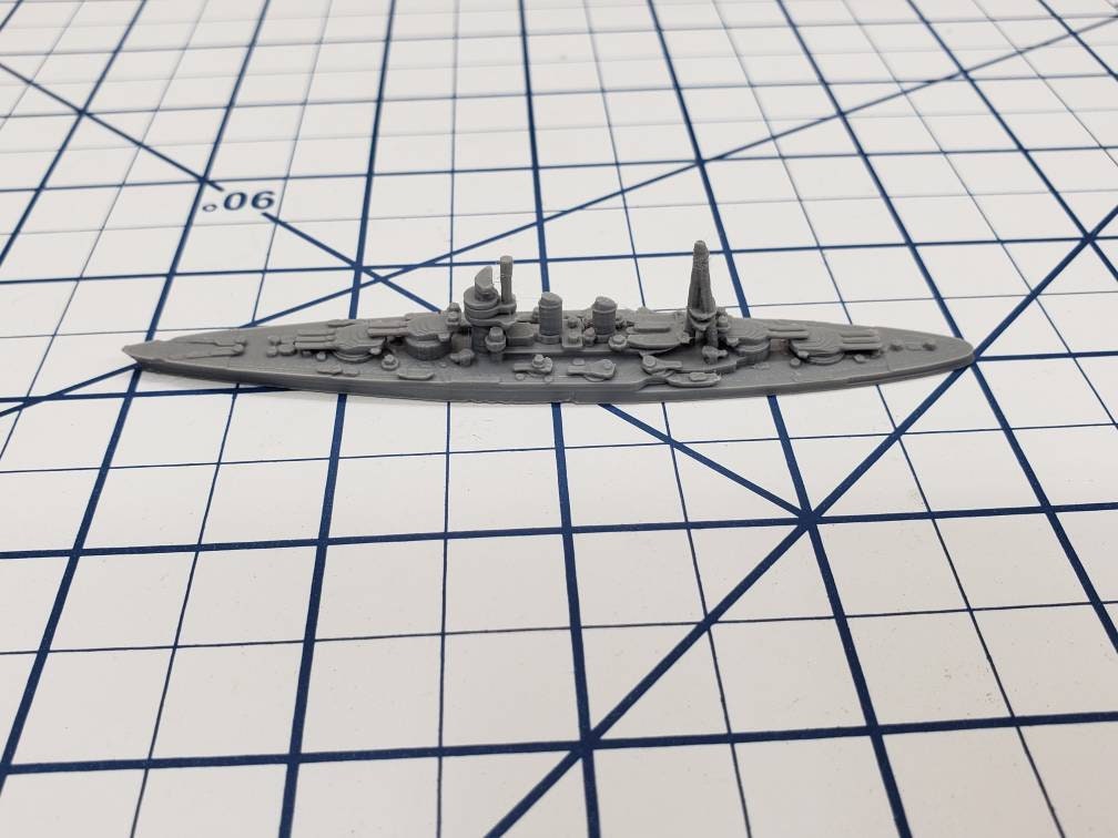 Battleship - Conte di Cavour Class - Italian Navy - Wargaming - Axis and Allies - Naval Miniature - Games - Warships