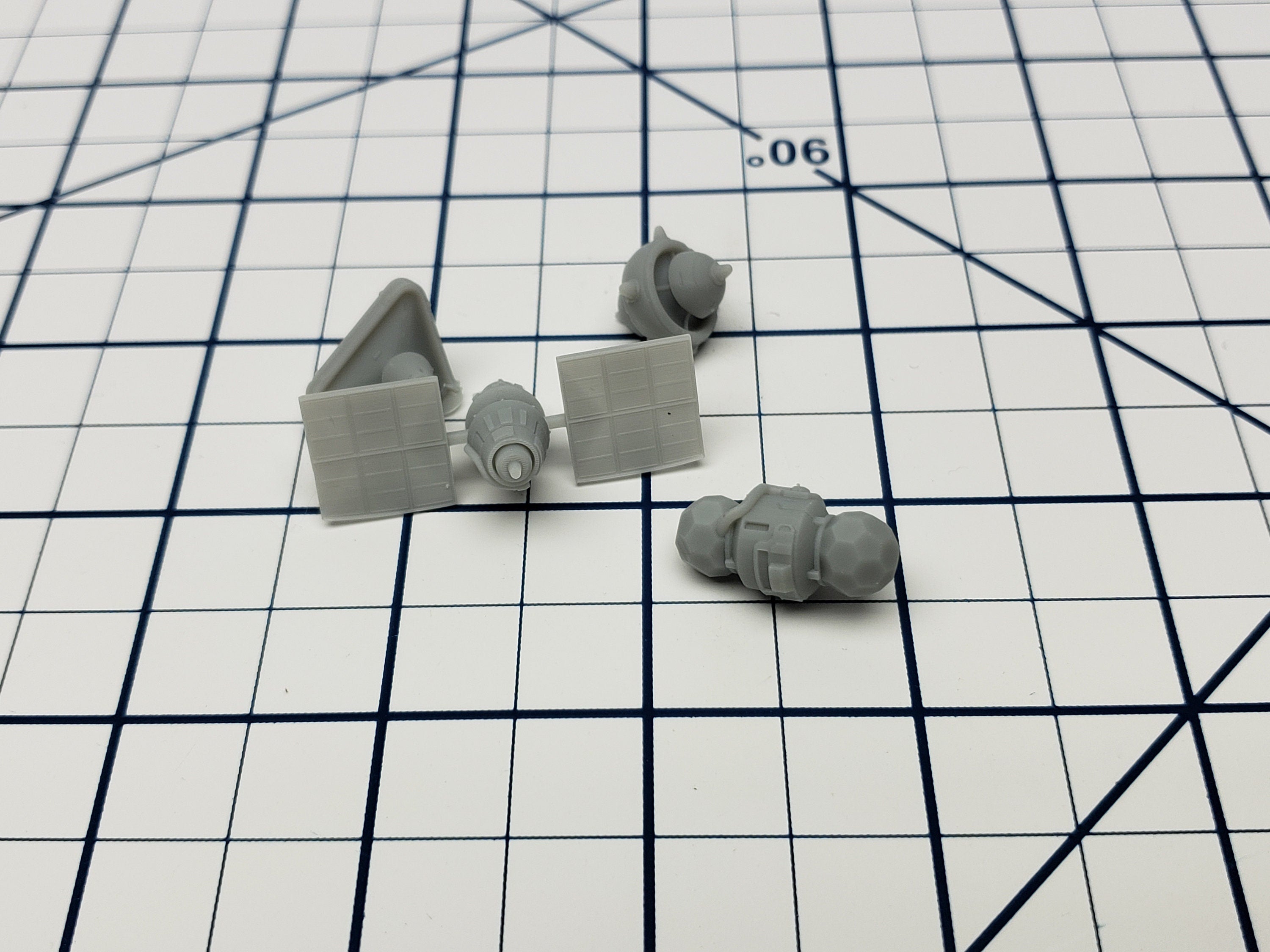 Satellite and Beacon Set - Civilian Fleet - The Terra Conflict - Starfinder - A Billion Suns - Starmada - War Fleets - Tabletop - EC3D