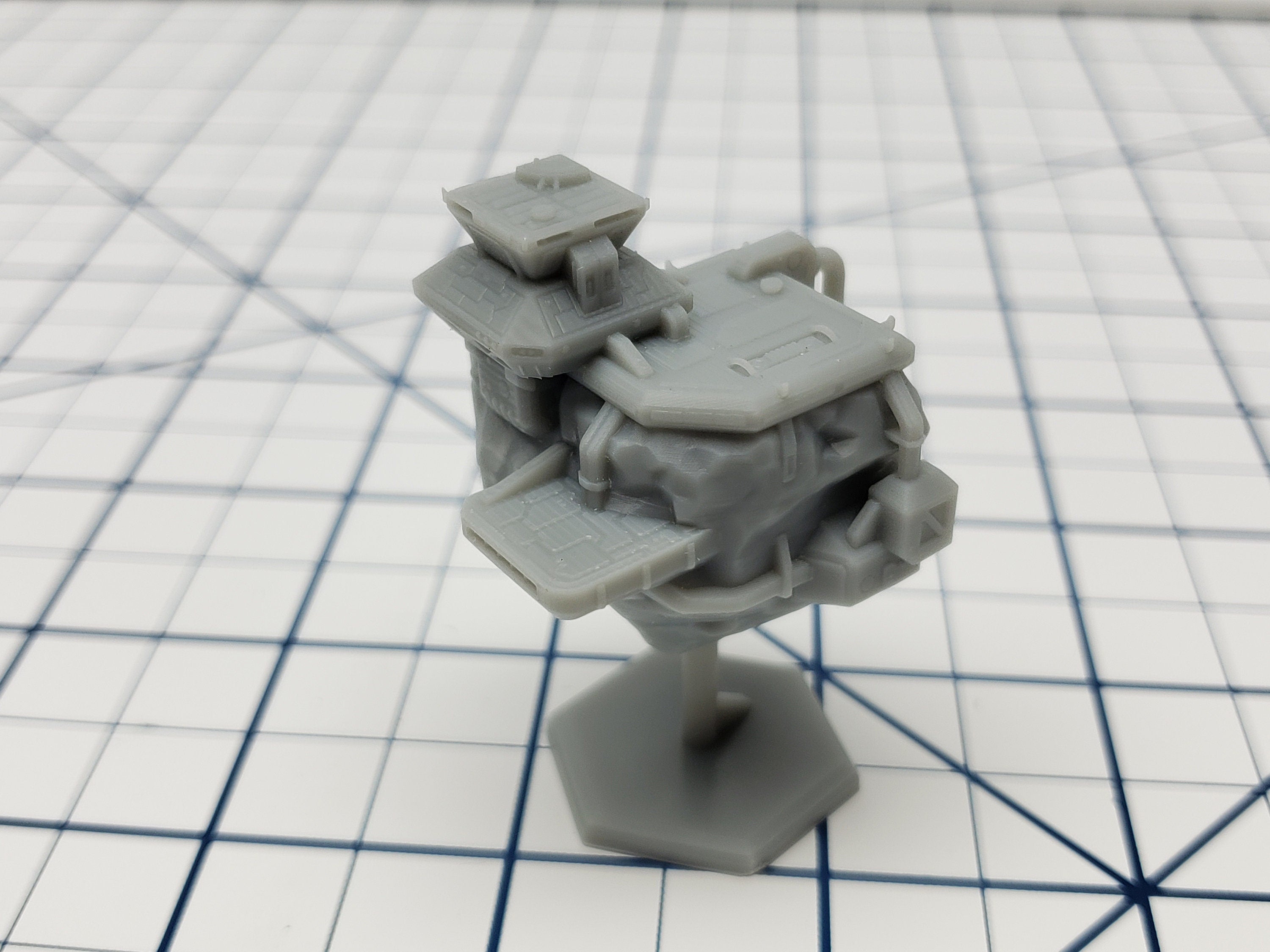 Asteroid Base 1 - The Terra Conflict - Starfinder - A Billion Suns - Starmada - War Fleets - Tabletop - EC3D