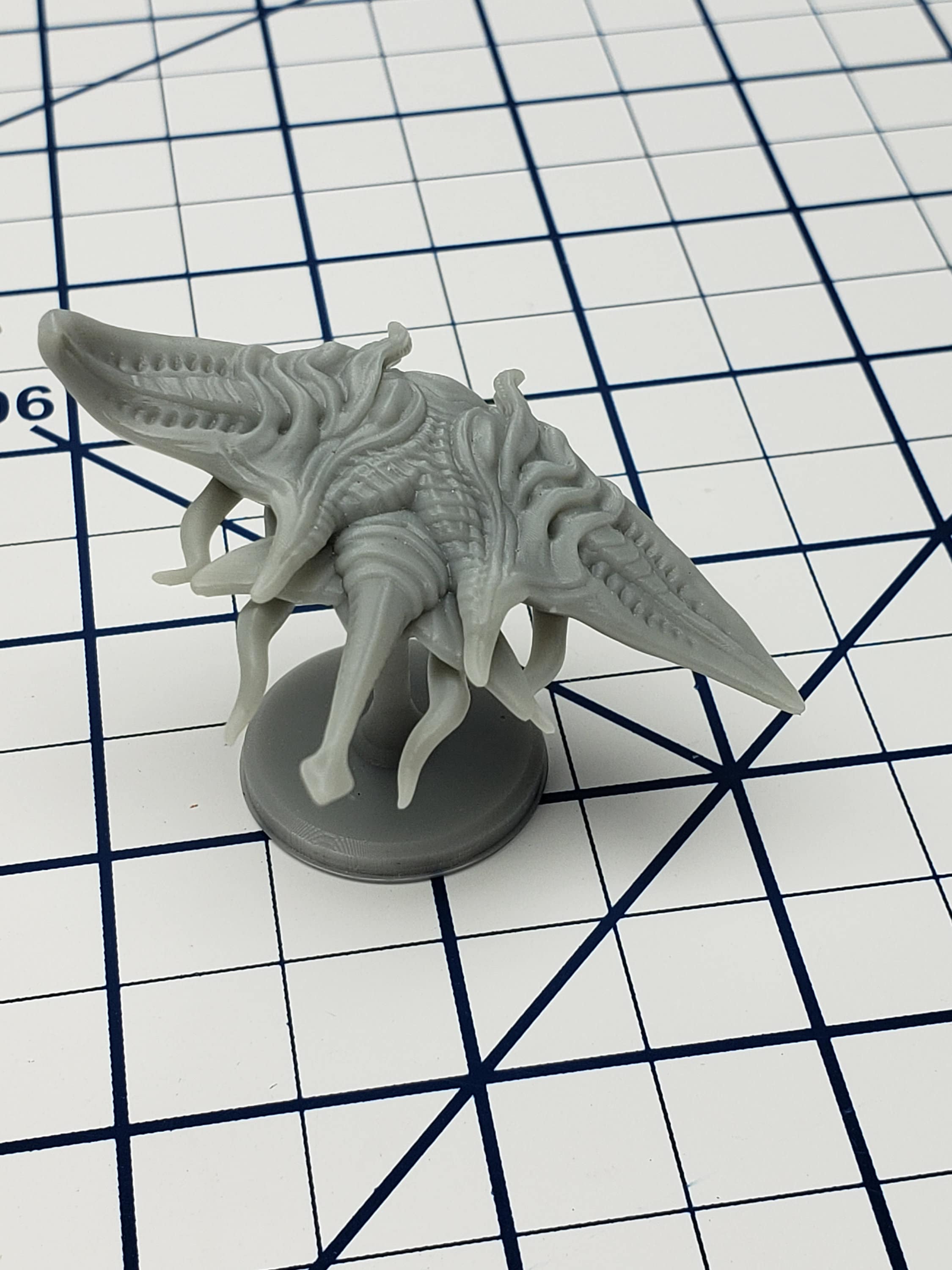 Space Manta Ray - Space Creatures- The Terra Conflict - Starfinder - A Billion Suns - Starmada - War Fleets - Tabletop - EC3D