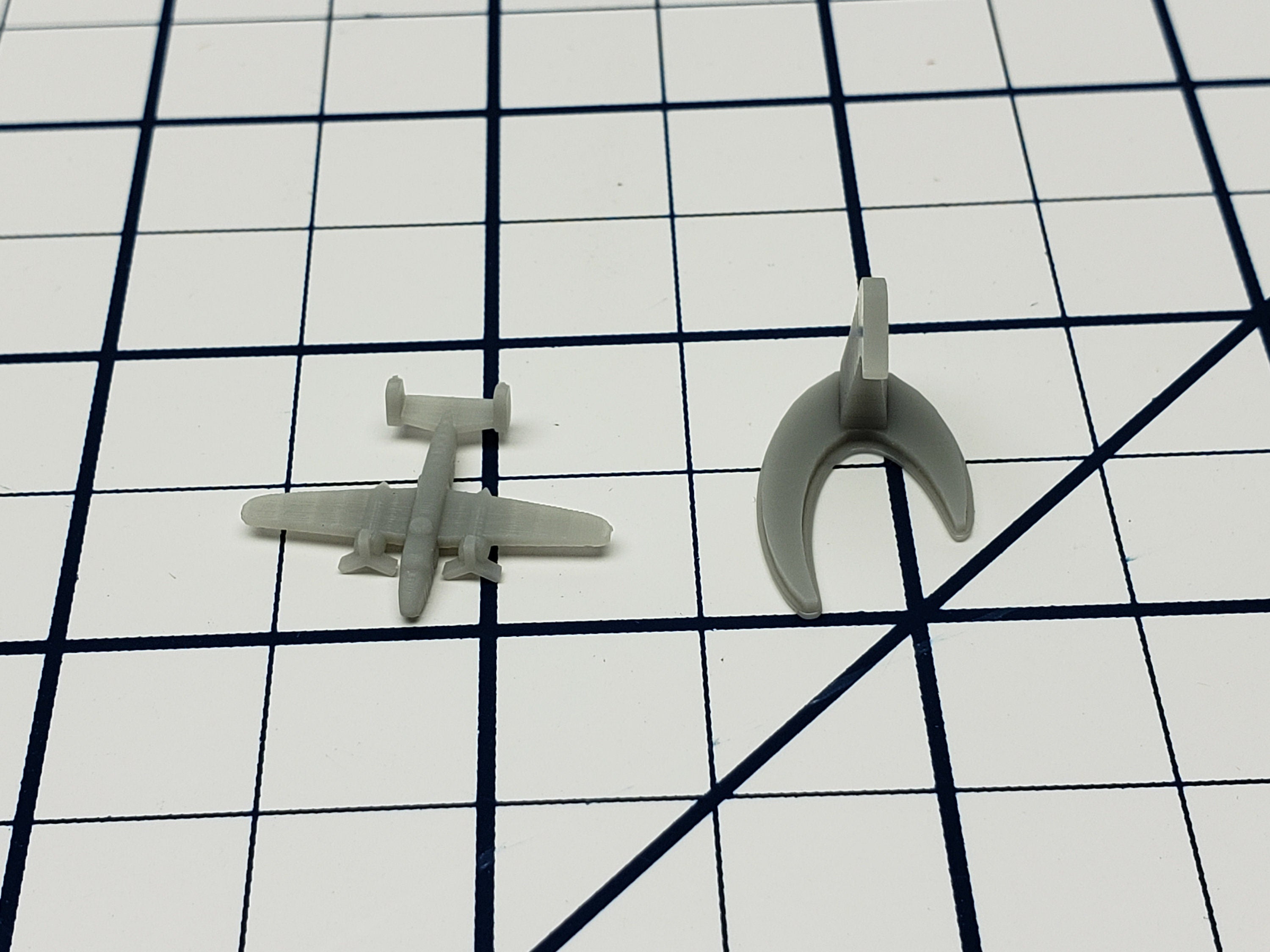 Aircraft - B-25 - US Navy - 1:900 - Wargaming - Axis and Allies - Naval Miniature - Tabletop Games - Warships