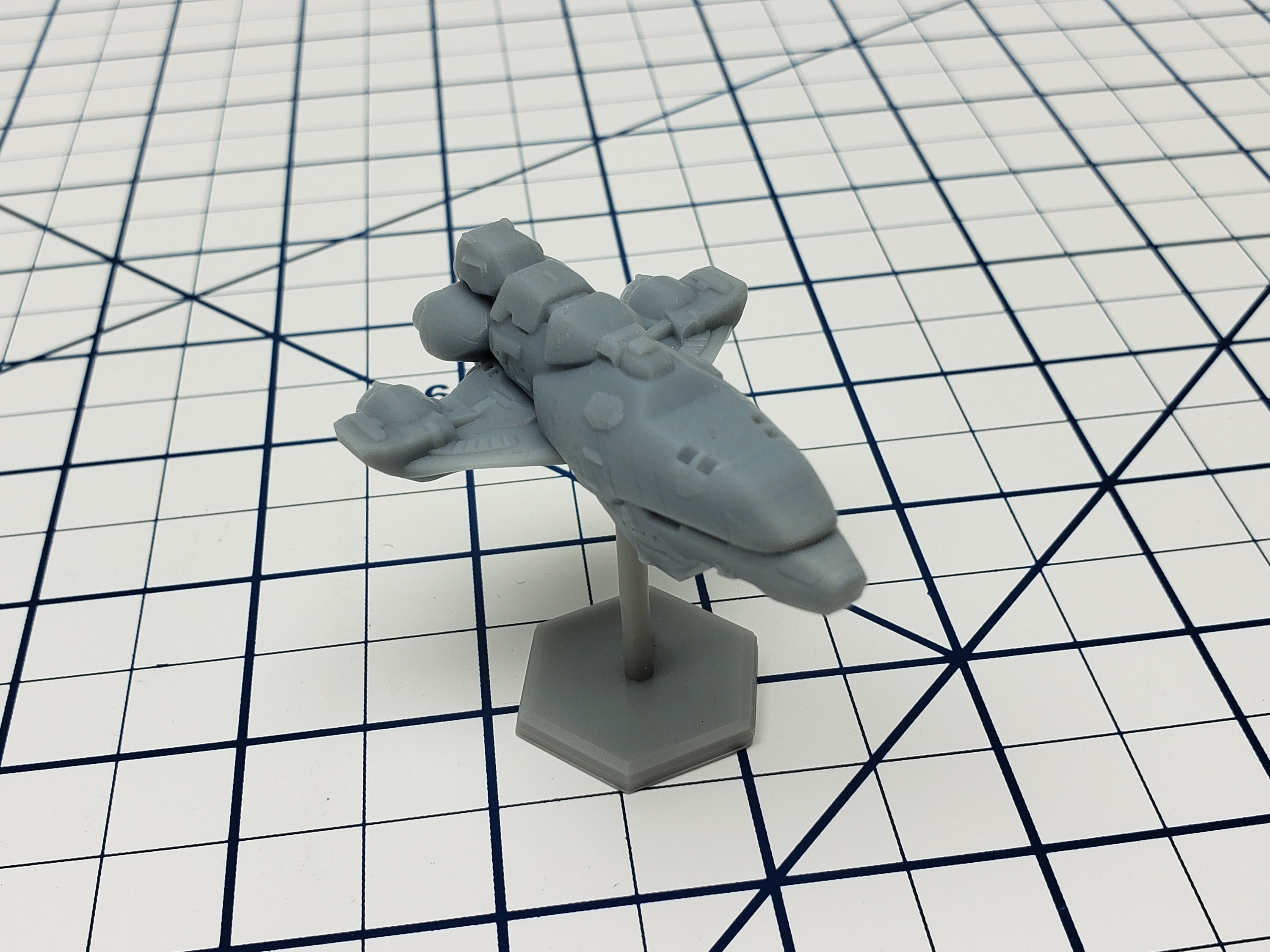 Cruiser 1 - Civilian Fleet - The Terra Conflict - Starfinder - A Billion Suns - Starmada - War Fleets - Tabletop - EC3D