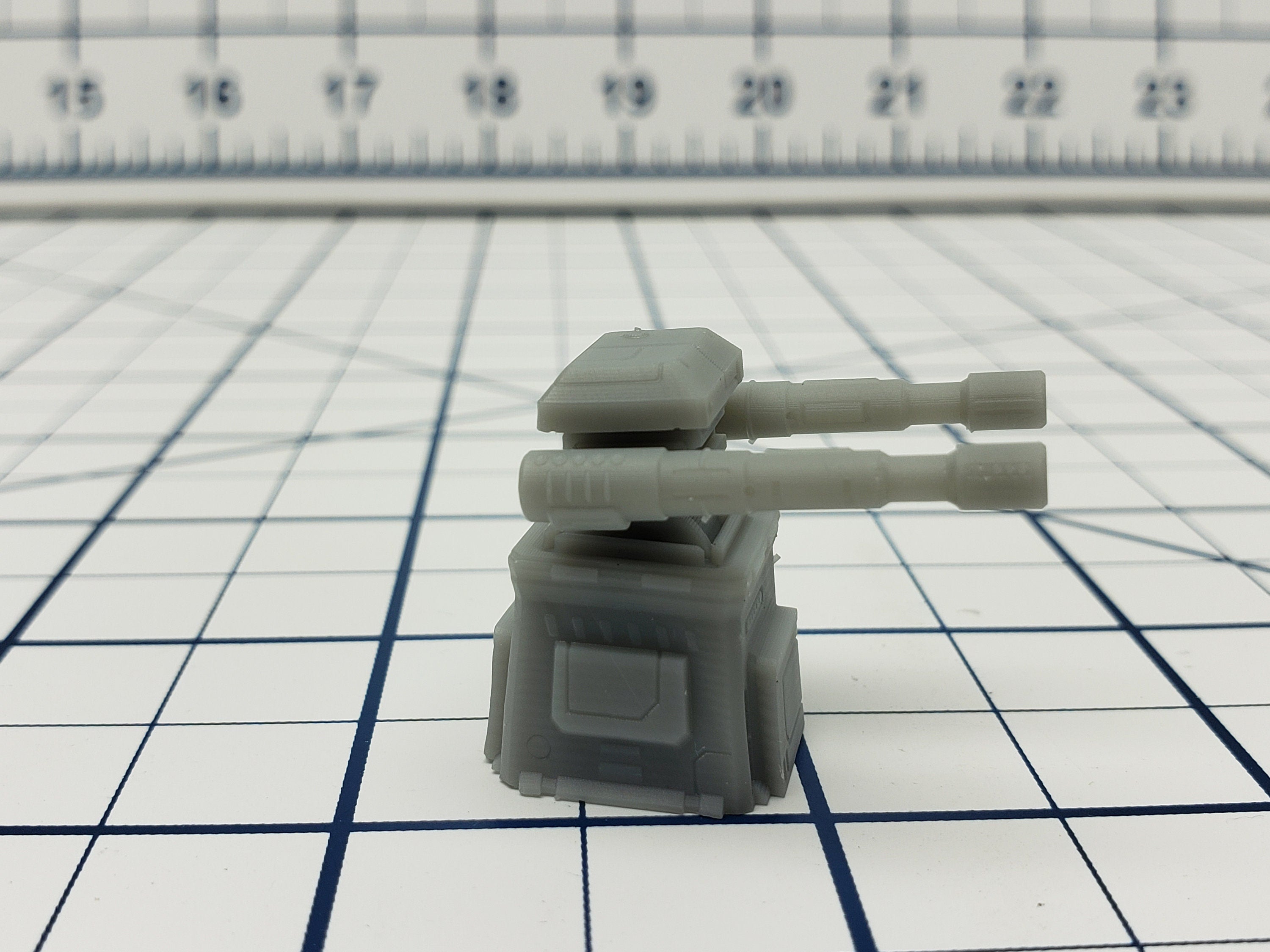 Turret 1 - The Terra Conflict - Starfinder - A Billion Suns - Starmada - War Fleets - Tabletop - EC3D