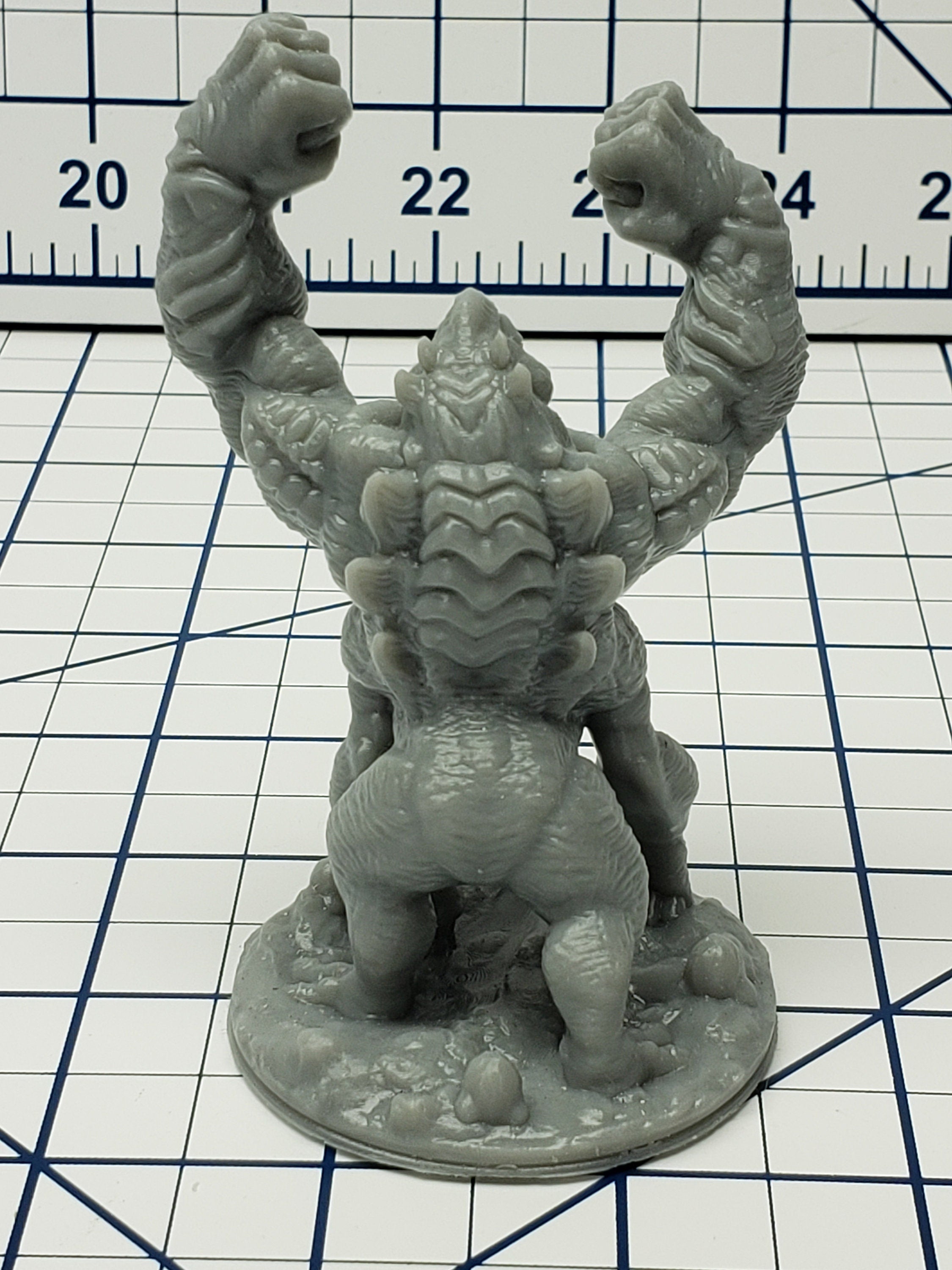 Alien Prime Ape Mini - Ignis Quadrant - Hero's Hoard - Cyberpunk - Starfinder - Science Fiction - Syfy - RPG - Tabletop - EC3D - Miniature