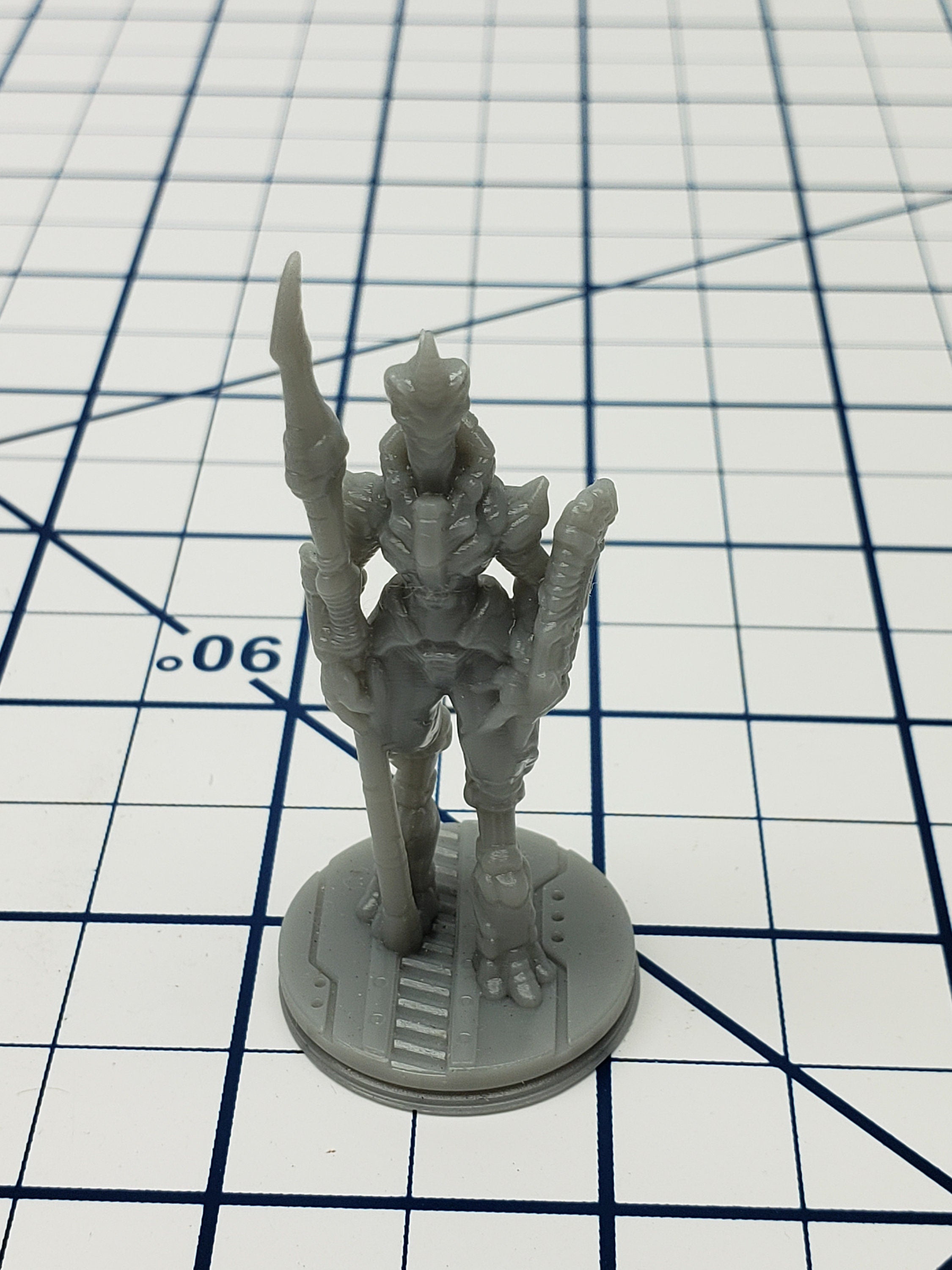 Alien Guards Mini - Ignis Quadrant - Hero's Hoard - Starfinder - Cyberpunk - Science Fiction - Syfy - RPG - Tabletop - EC3D - Miniature