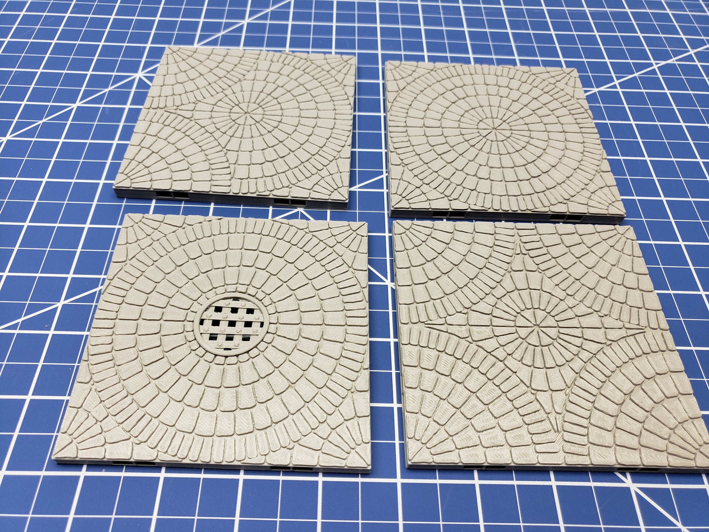 Street Tiles - Dragonshire - Fat Dragon Games - DND - Pathfinder - RPG - Terrain - 28 mm / 1" - Dungeon & Dragons -