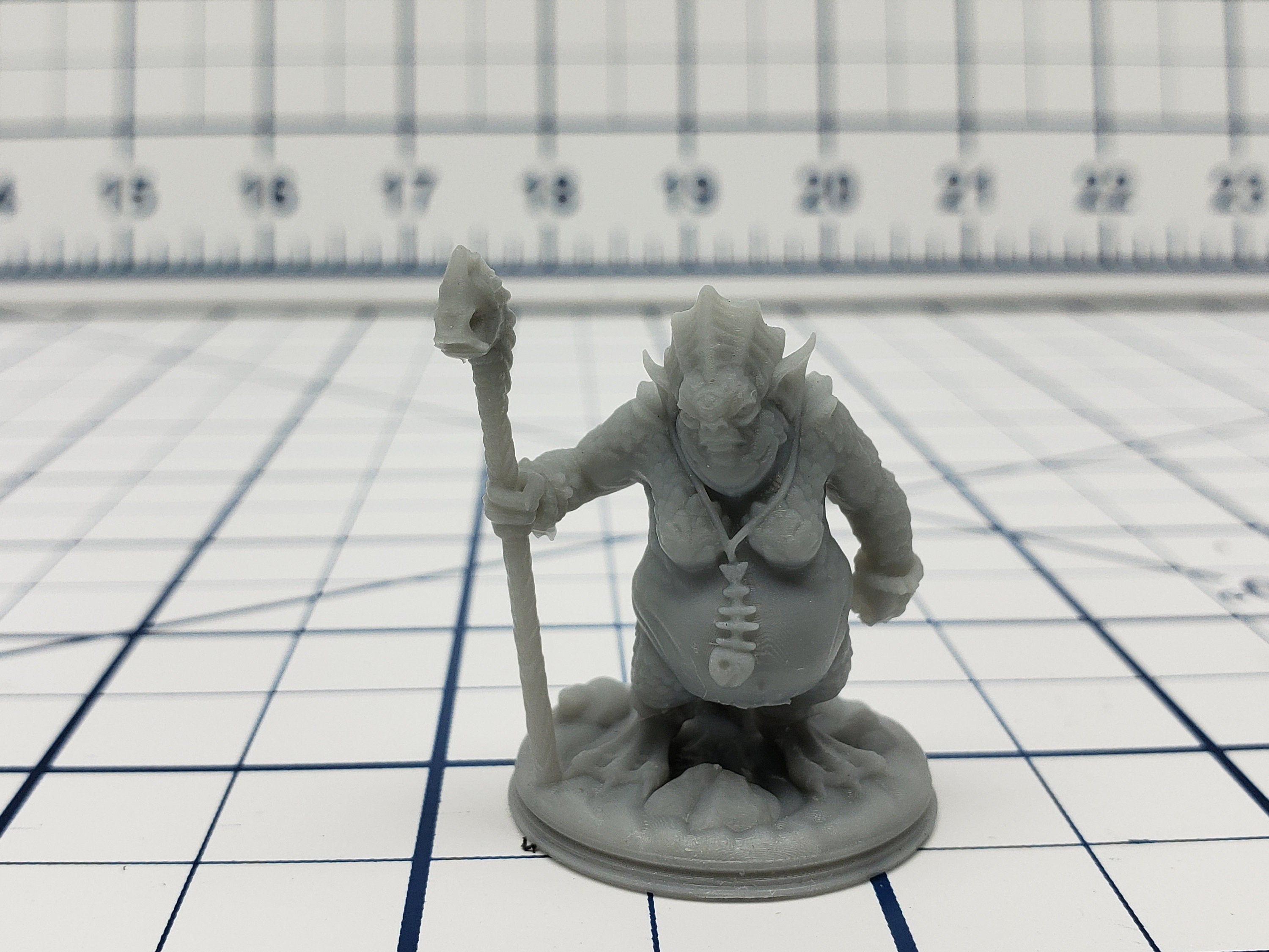 Sea Devils Mini - Savage Atoll - Hero's Hoard - DND - Pathfinder - Dungeons & Dragons - RPG - Tabletop - EC3D - Miniature